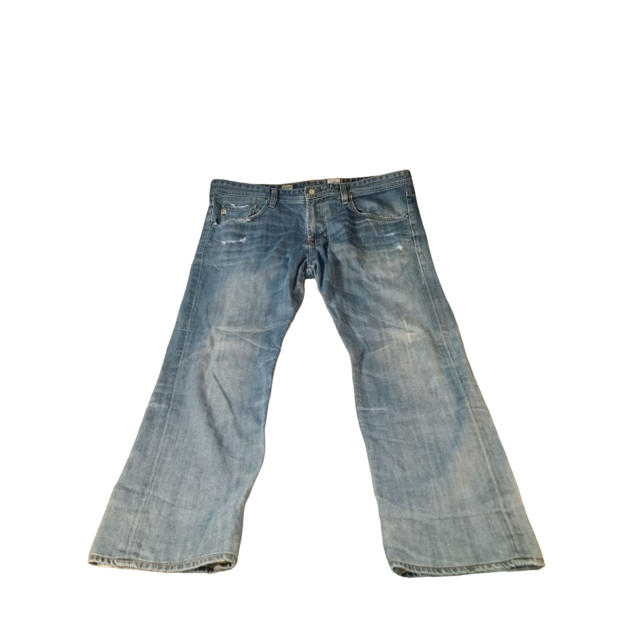 AG Adriano Goldschmied AG Adriano Goldschmied Matchbox Jeans Men Sz 38 Blue Denim M Size US 38 / EU 54 - 1 Thumbnail