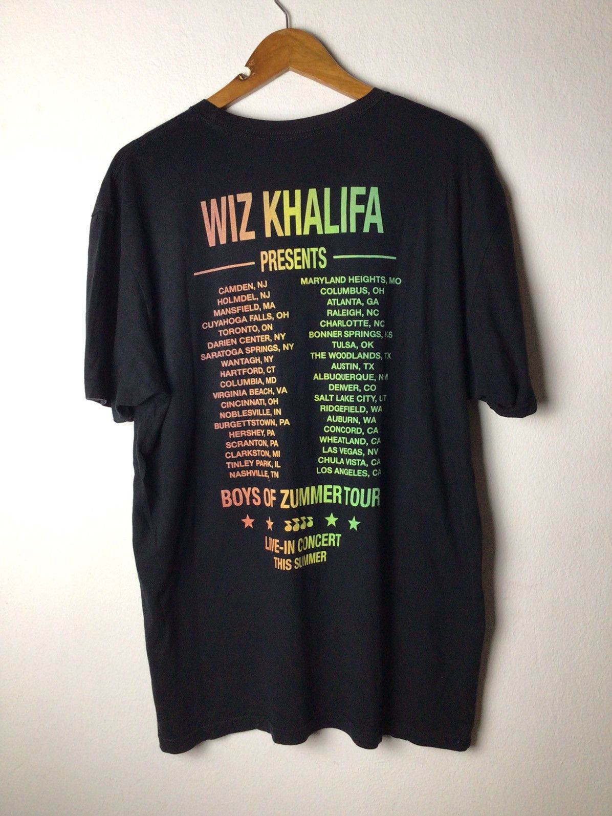 Rap Tees × Wiz Khalifa Wiz Khalifa tour Size US XL / EU 56 / 4 - 3 Thumbnail