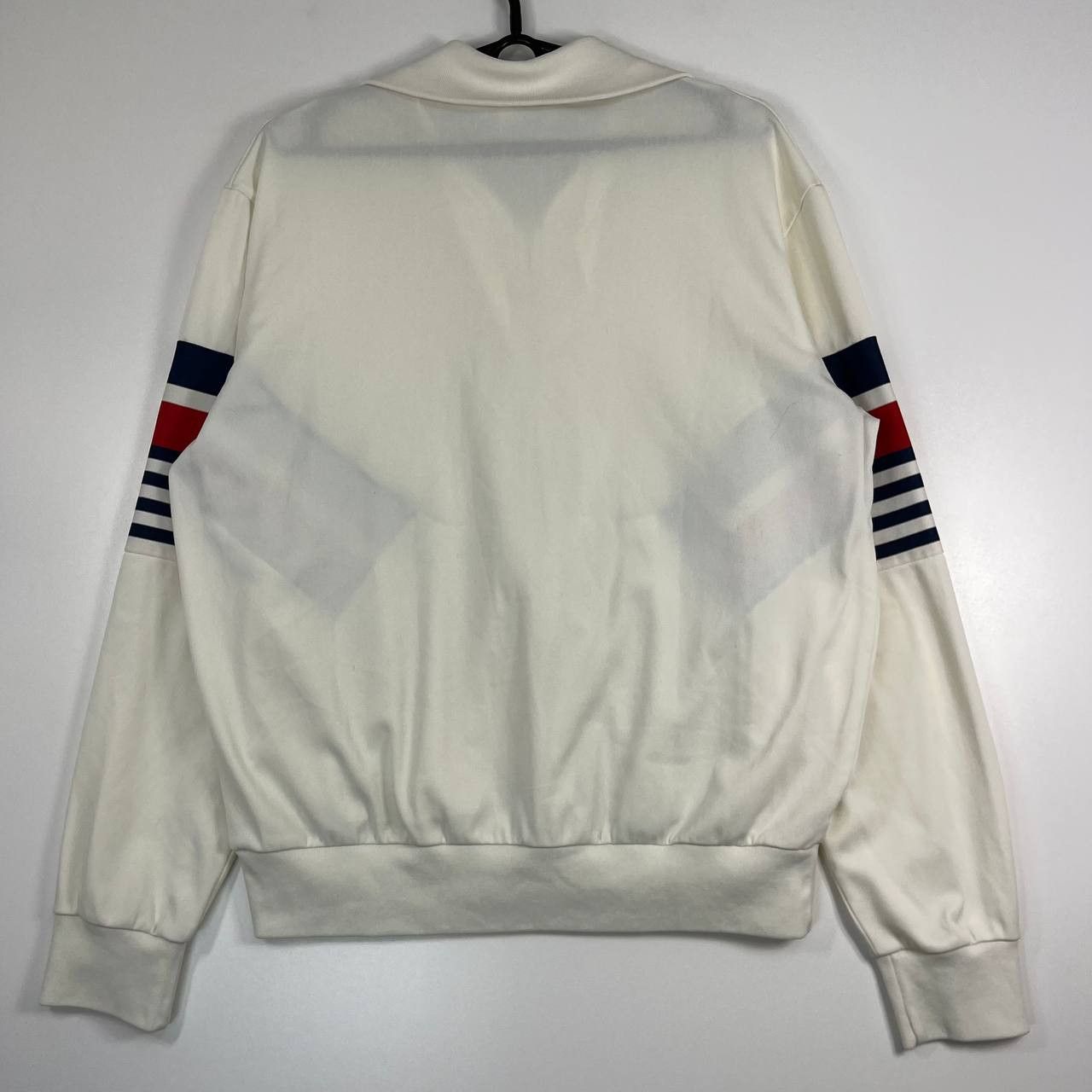 Adidas Vintage Adidas Track Jacket 90s Made in France White Size M Size US M / EU 48-50 / 2 - 9 Thumbnail