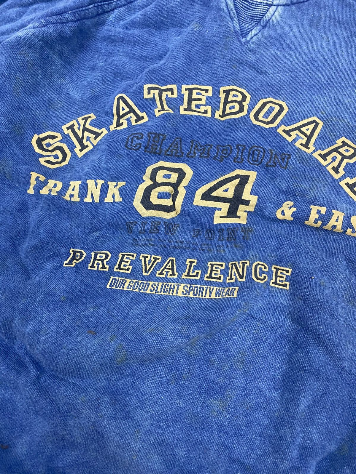 Vintage 1980s -Vintage Skateboard Dirty Sweatshirt Size US M / EU 48-50 / 2 - 9 Thumbnail