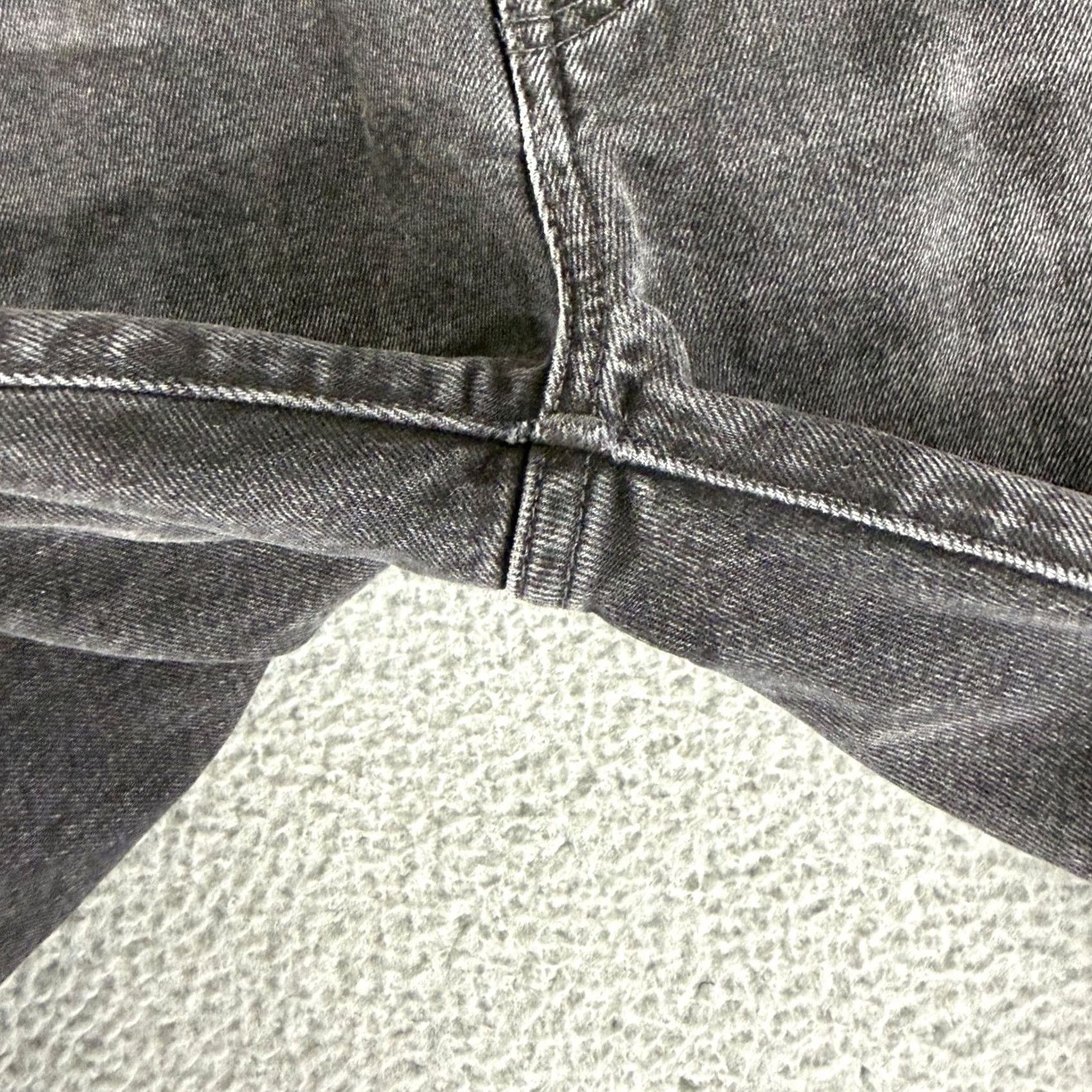 Madewell Madewell Jeans Womens 27 Black High Rise Bootcut Stretch Denim Faded Wash Jeans Size 27" / US 4 / IT 40 - 4 Thumbnail
