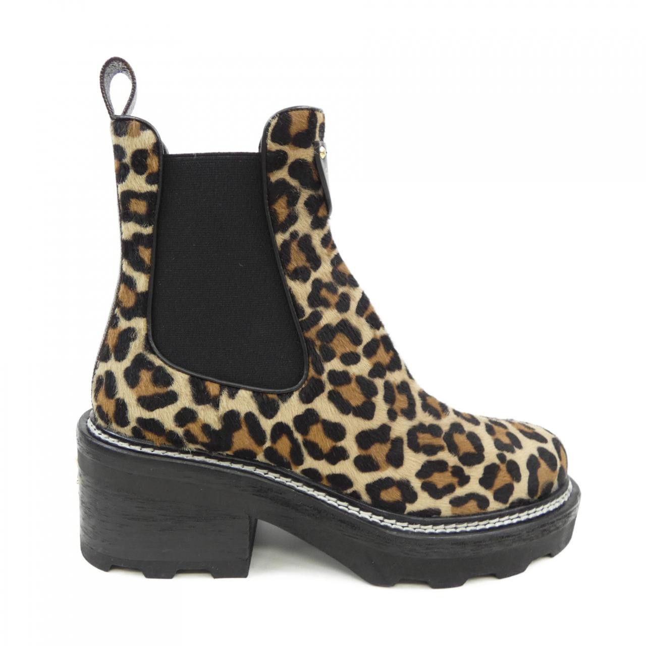 Louis Vuitton Louis Vuitton Louis Vuitton LV Bobourg Line Boots Leather Shoes DUTY FREE for USA Size ONE SIZE - 1 Thumbnail
