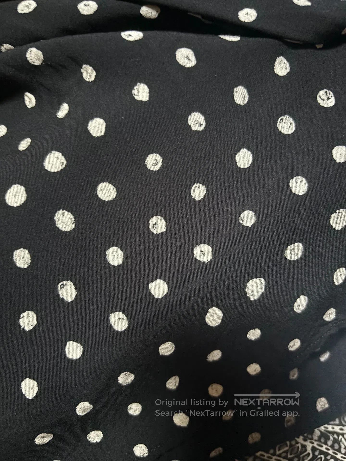 Saint Laurent Paris Saint Laurent 2017SS Polka Dot Shirt. Size US M / EU 48-50 / 2 - 3 Thumbnail
