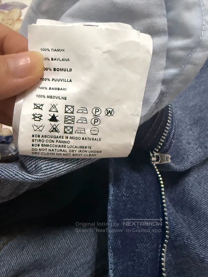 Miu Miu Miu Miu Size M Wide-leg jeans Size 26" / US 2 / IT 38 - 8 Thumbnail