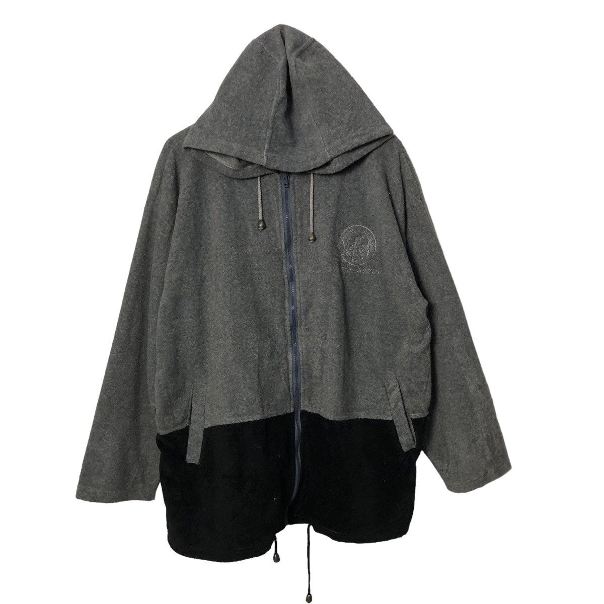 Japanese Brand Vintage Dragon Optical Big Logo Zipper Ups Hoodie Jacket Size US XXL / EU 58 / 5 - 2 Thumbnail