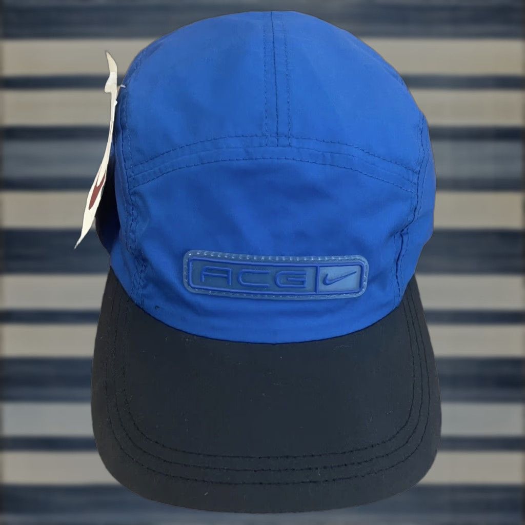 Nike VINTAGE Nike ACG Clima Fit Adjustable Hat Cap Blue 90s Unisex