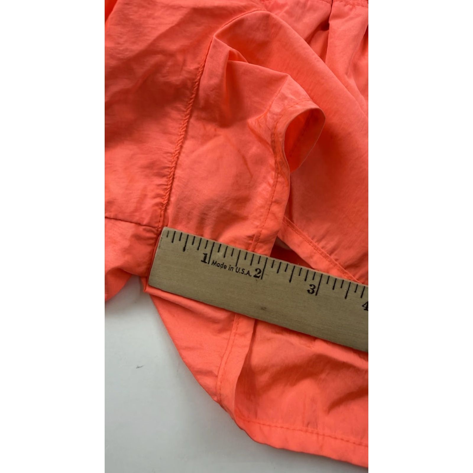 Vintage FP Movement Women's Athletic Running Shorts Small Coral Pink Smocked Waist Size 28" / US 6 / IT 42 - 7 Thumbnail