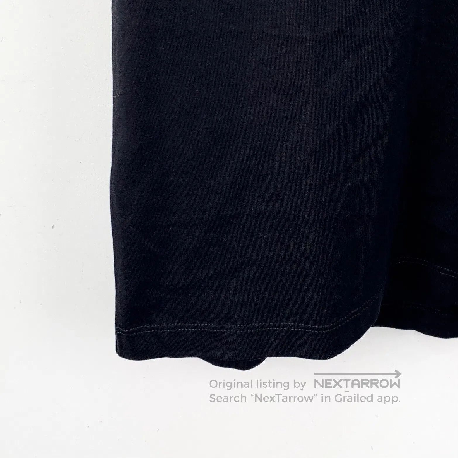 Neil Barrett Neil Barrett Black cotton round neck short-sleeved T-shirt Size US M / EU 48-50 / 2 - 5 Thumbnail