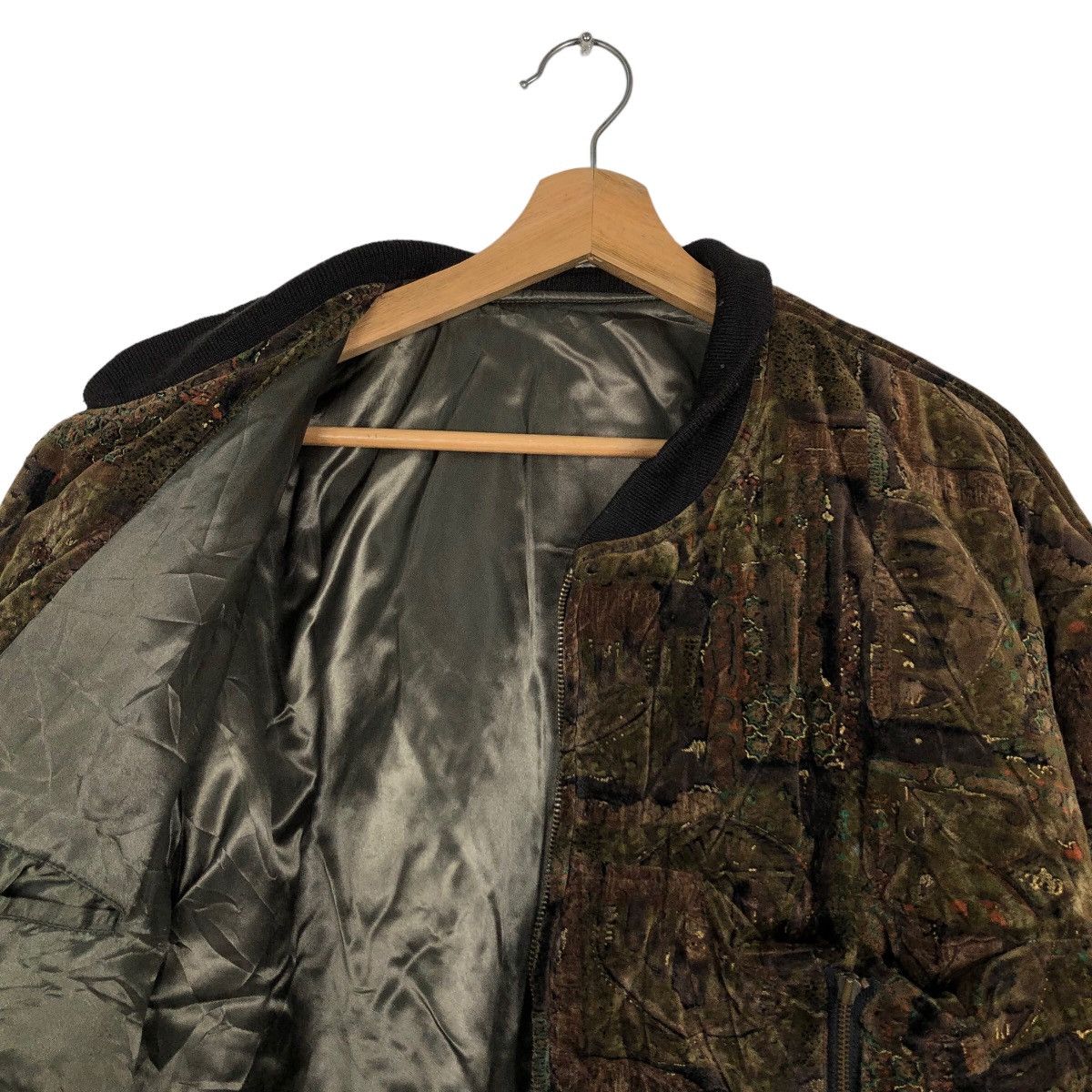 Tete Homme 🔥Issey Miyake Tete Homme Katoh Kazutaka Bomber Jacket Size US M / EU 48-50 / 2 - 10 Thumbnail