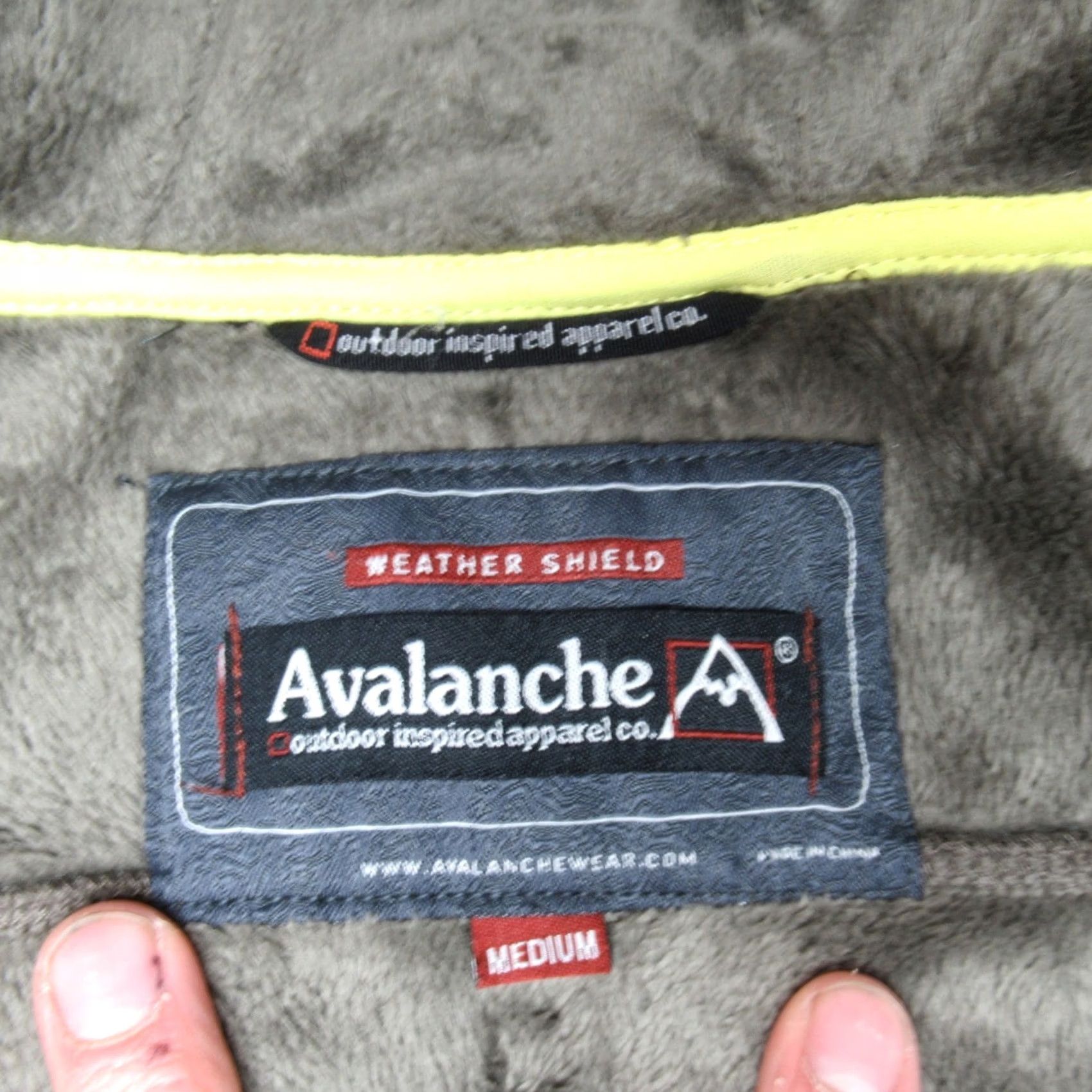 Avalanche Avalanche Jacket Womens Medium Brown Houndstooth Hood Softshell Rain Wind Snow Size M / US 6-8 / IT 42-44 - 6 Thumbnail