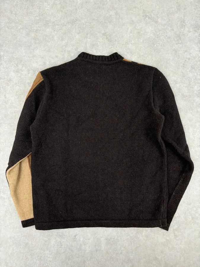 Dirk Bikkembergs Dirk Bikkembergs Camel & Brown Wool Sweater Size US M / EU 48-50 / 2 - 5 Thumbnail