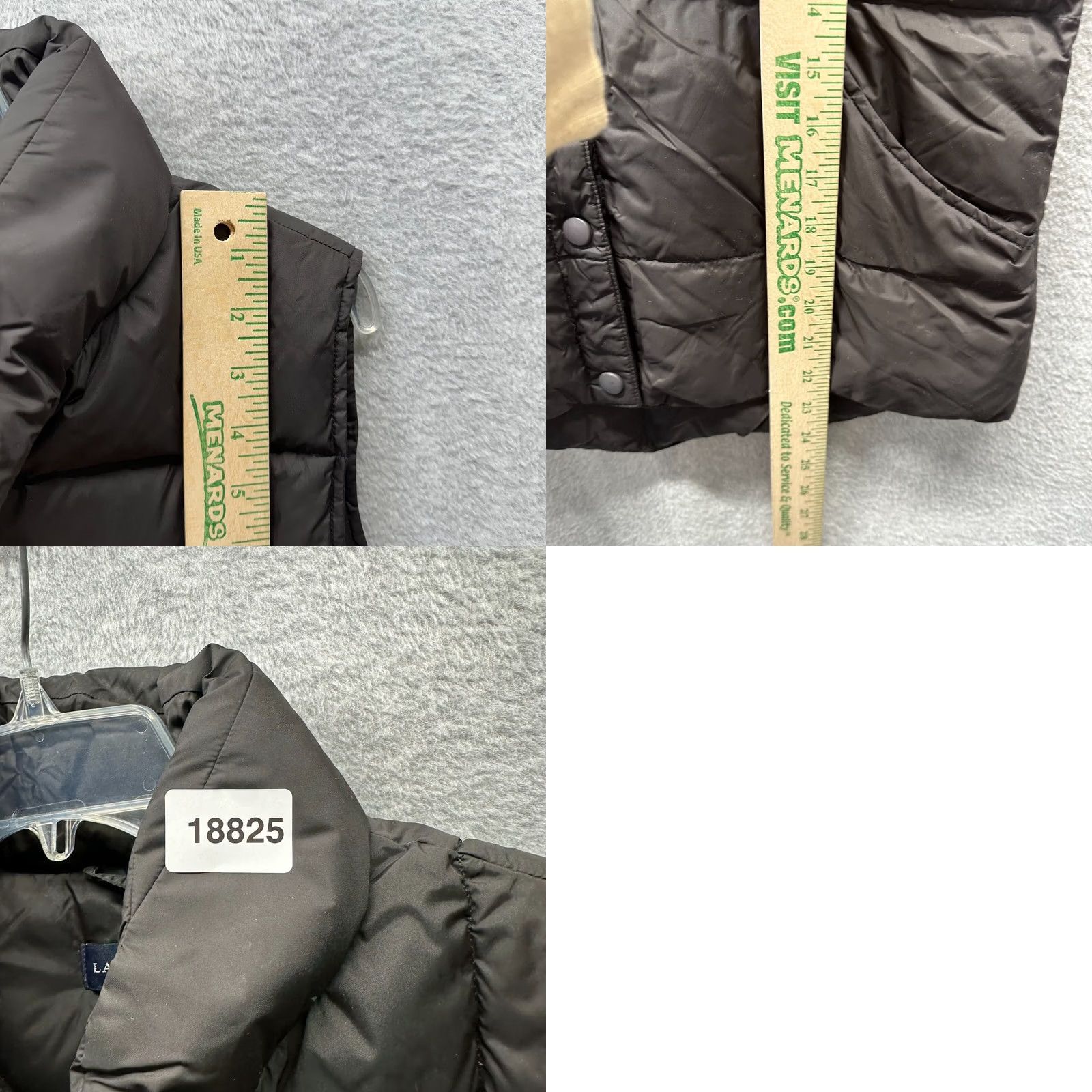 Lands' End Lands End Vest Womens Small Brown Goose Down Puffer Jacket Warm Size S / US 4 / IT 40 - 8 Thumbnail