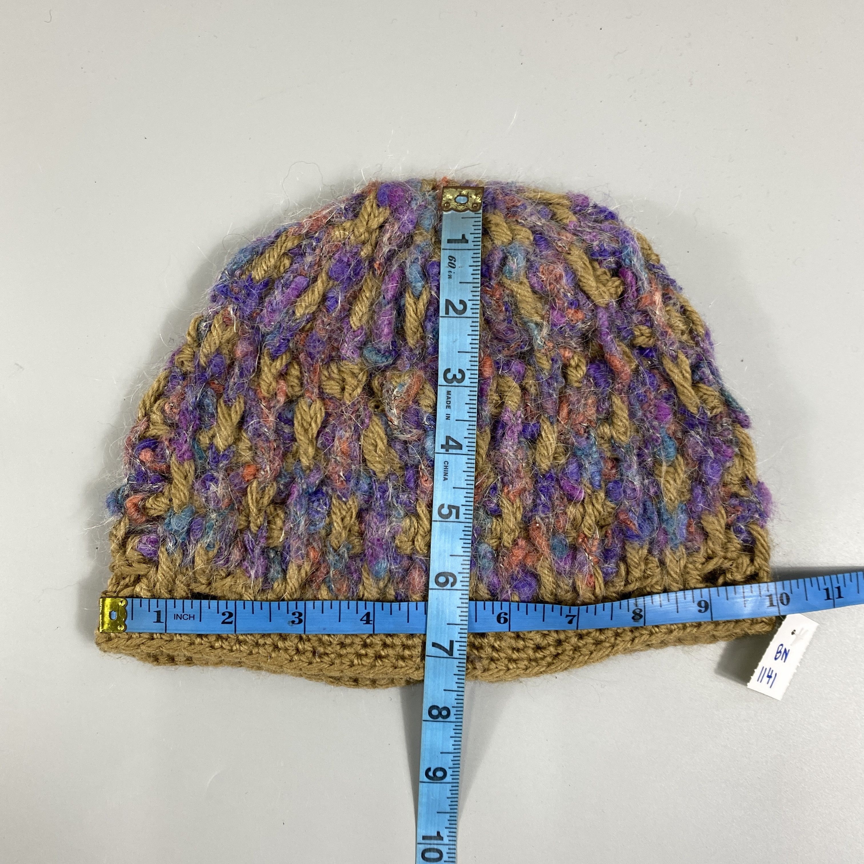 Japanese Brand Multicolor Wool Snow Cap Beanie Hats -BN1141 Size ONE SIZE - 5 Thumbnail
