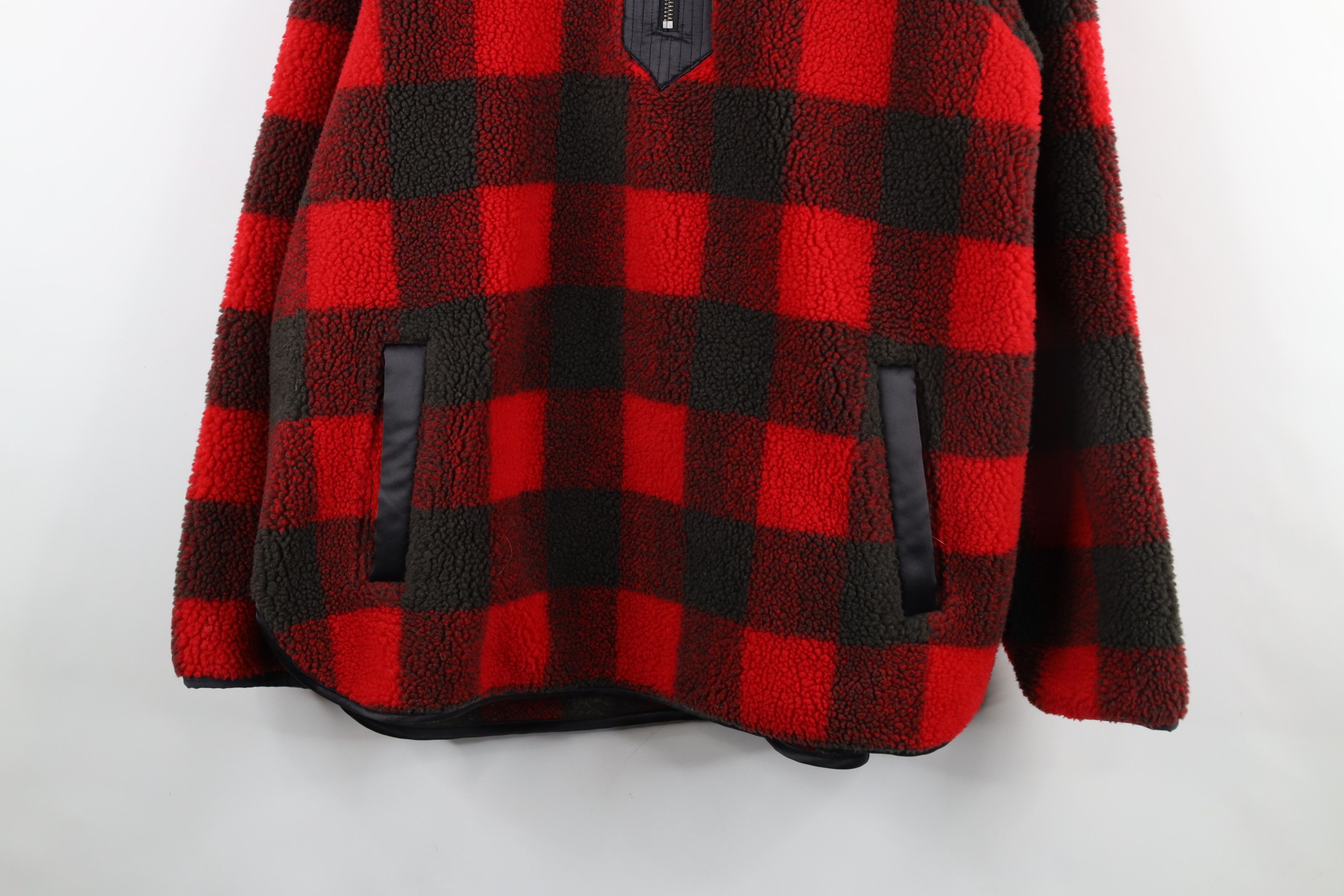 Abercrombie & Fitch × Vintage Vintage Y2K Abercrombie & Fitch Pile Fleece Pullover Sweater Size L / US 10 / IT 46 - 3 Thumbnail