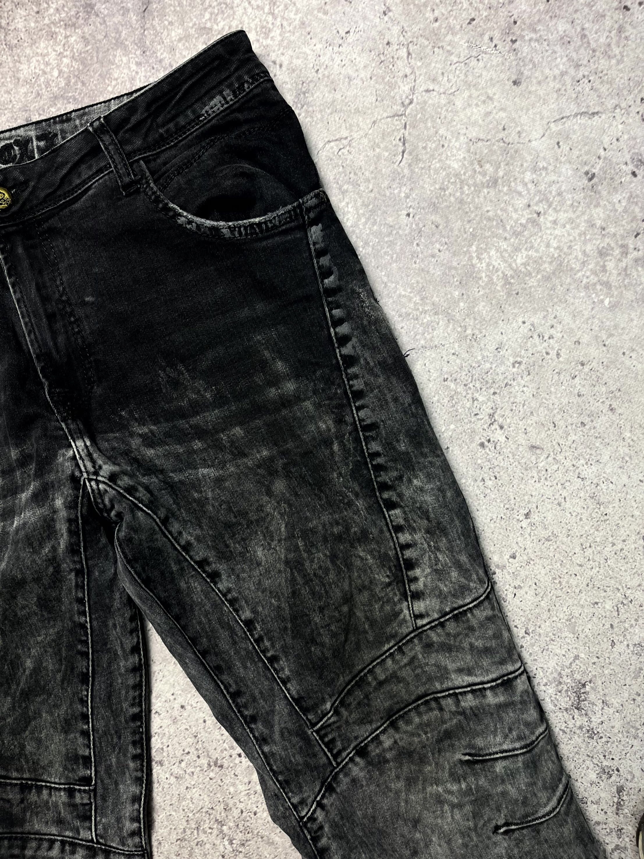 Other Cipo & Baxx Mens Washed Denim Slim Fit Gray Jeans Size 32 Size US 32 / EU 48 - 3 Thumbnail