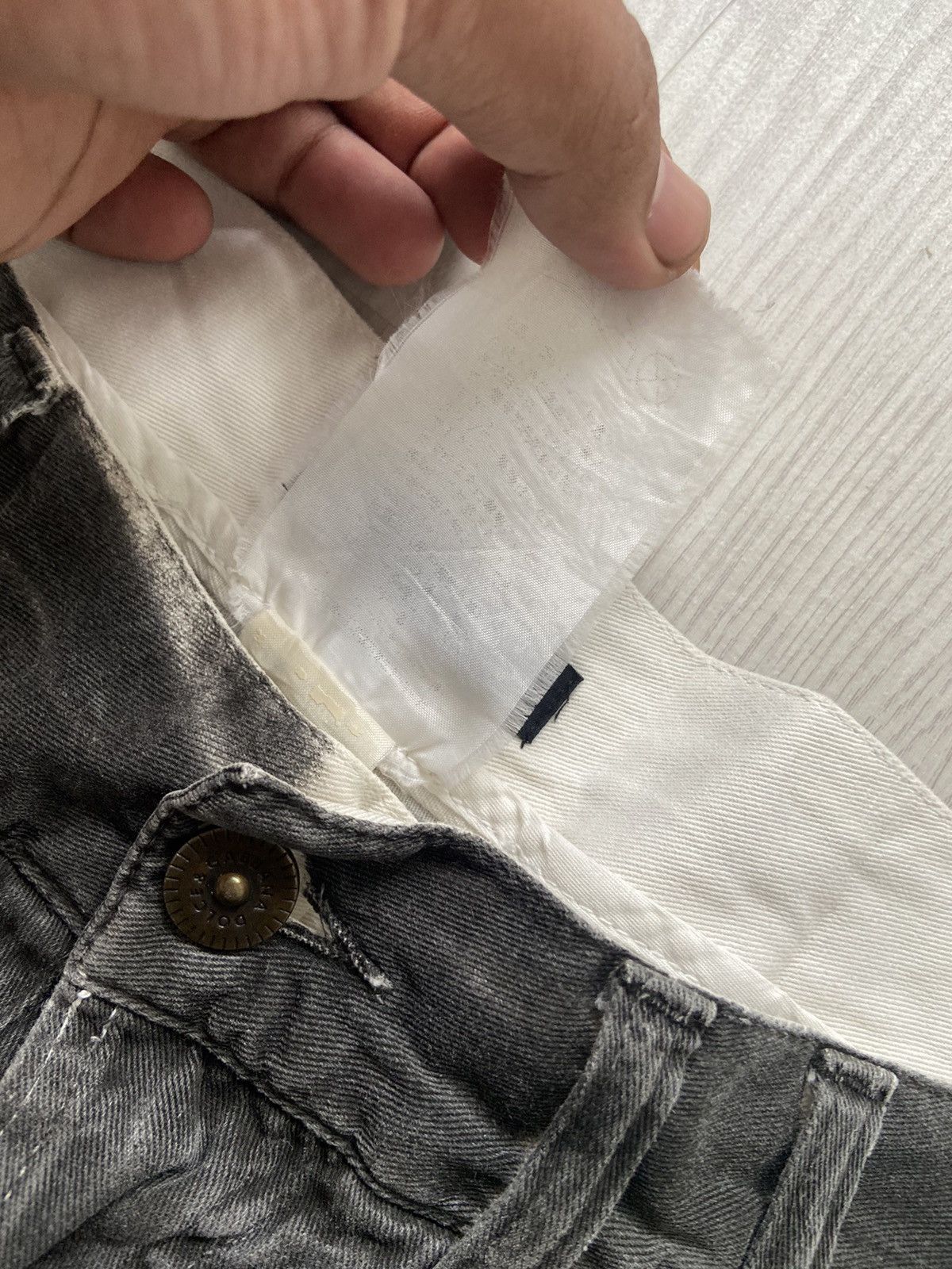 Dolce & Gabbana Vintage Dolce & Gabbana Artisan Denim Flare Pants Size US 34 / EU 50 - 11 Thumbnail