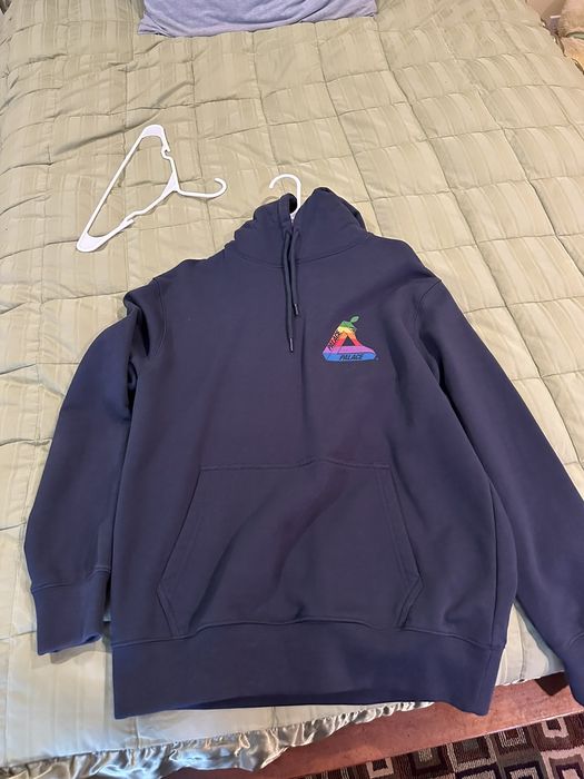 Palace Palace Jobsworth Hoodie Navy Blue Size Medium | Grailed