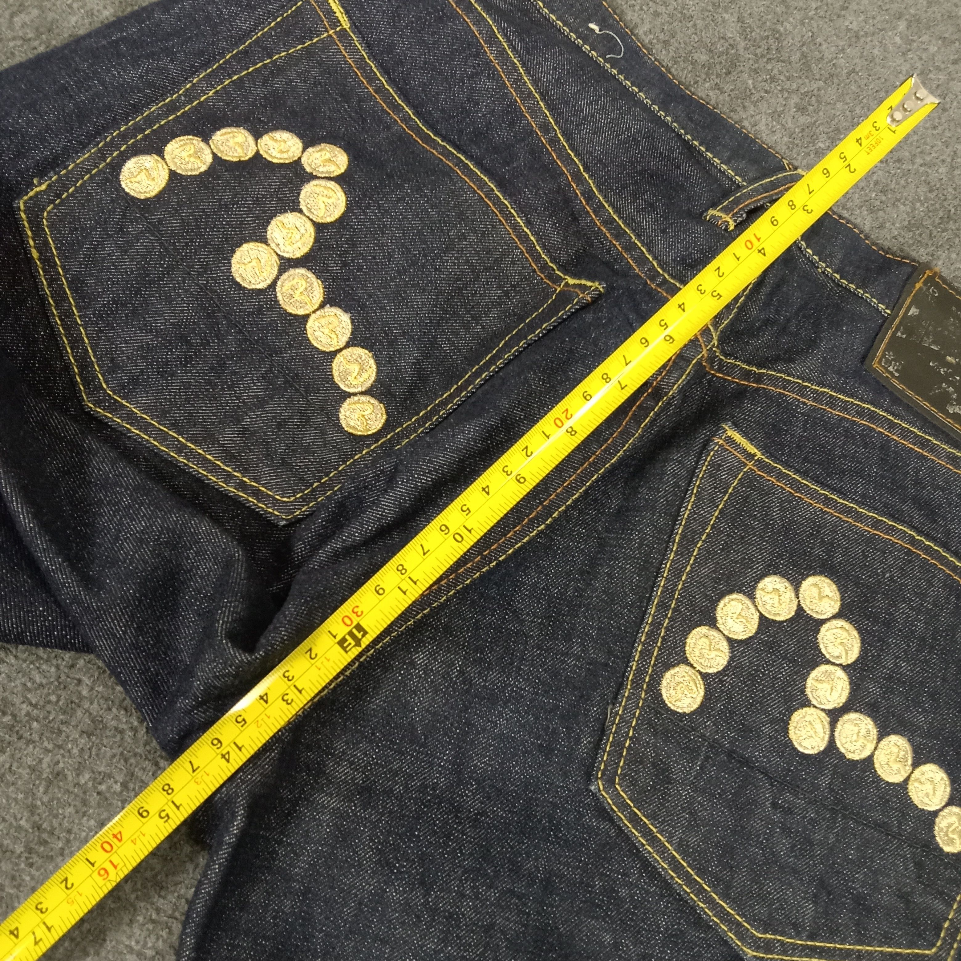 Japanese Brand × Vintage Evisu Japanese Brand Daicock Custom Art Denim Jeans Size US 31 - 10 Thumbnail