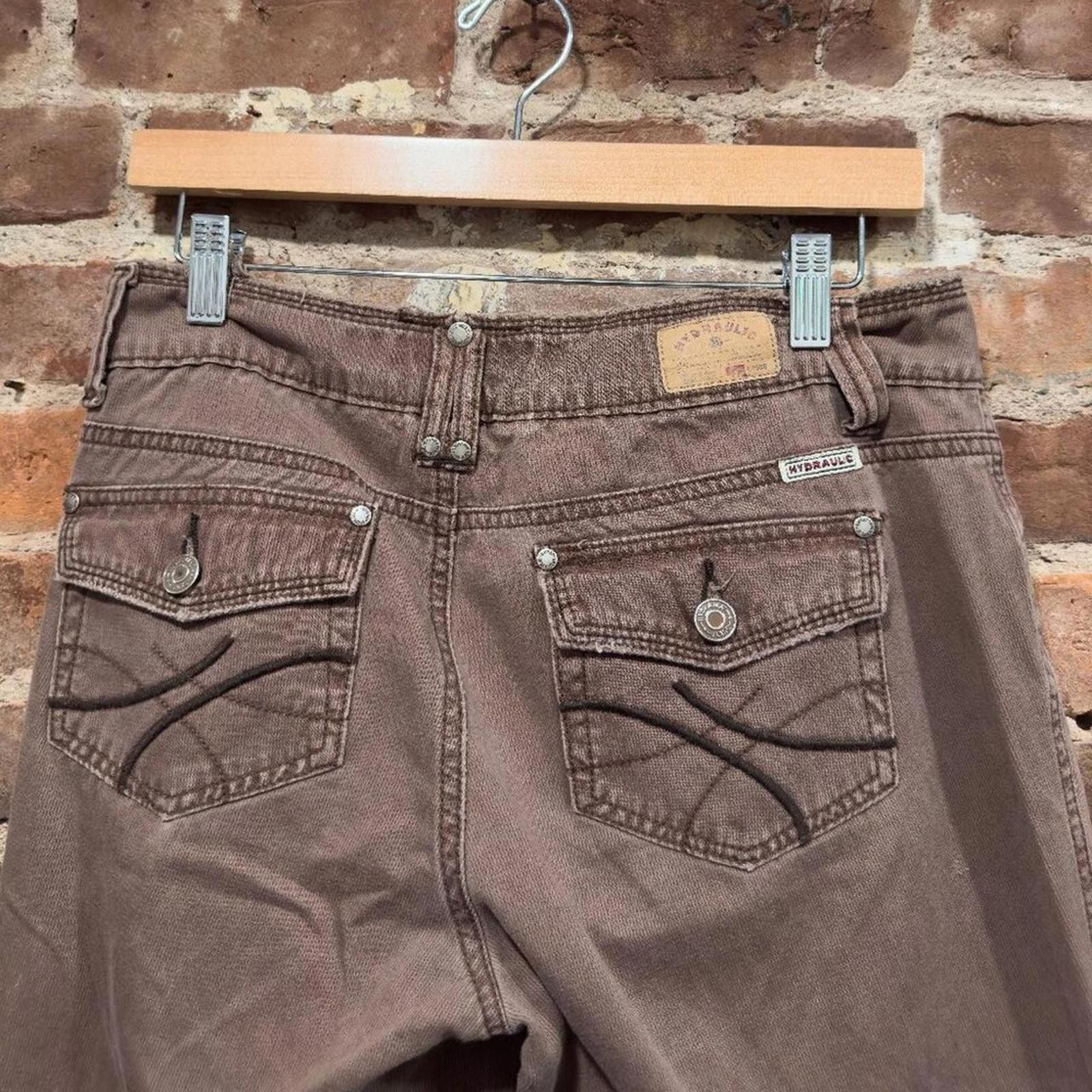 Vintage 1990S HYDRAULIC STRAIGHT LEG JEAN Size 30" / US 8 / IT 44 - 3 Thumbnail