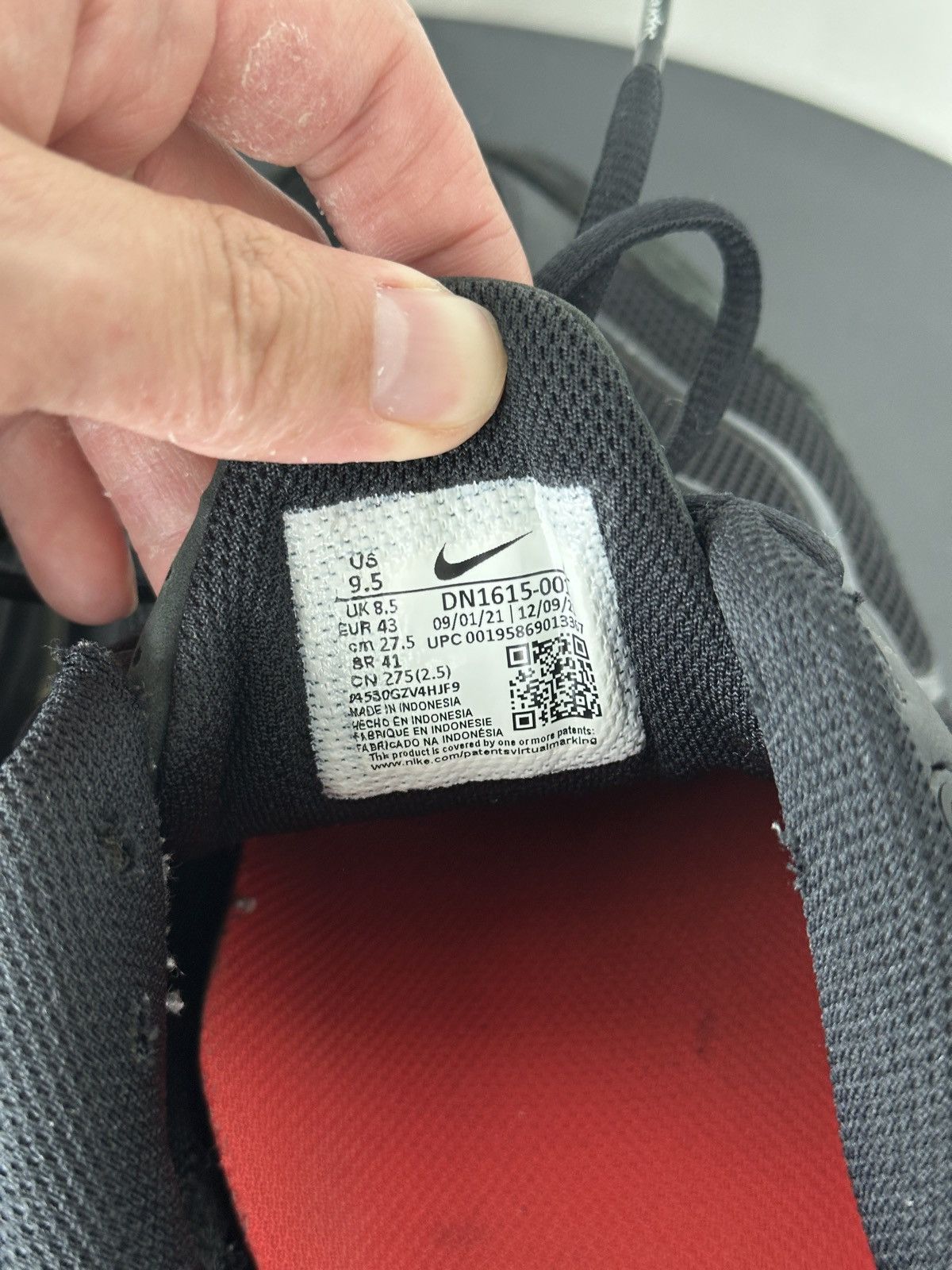 Nike × Supreme Supreme x Nike Shox Ride 2 Black Size US 9.5 / EU 42-43 - 11 Thumbnail