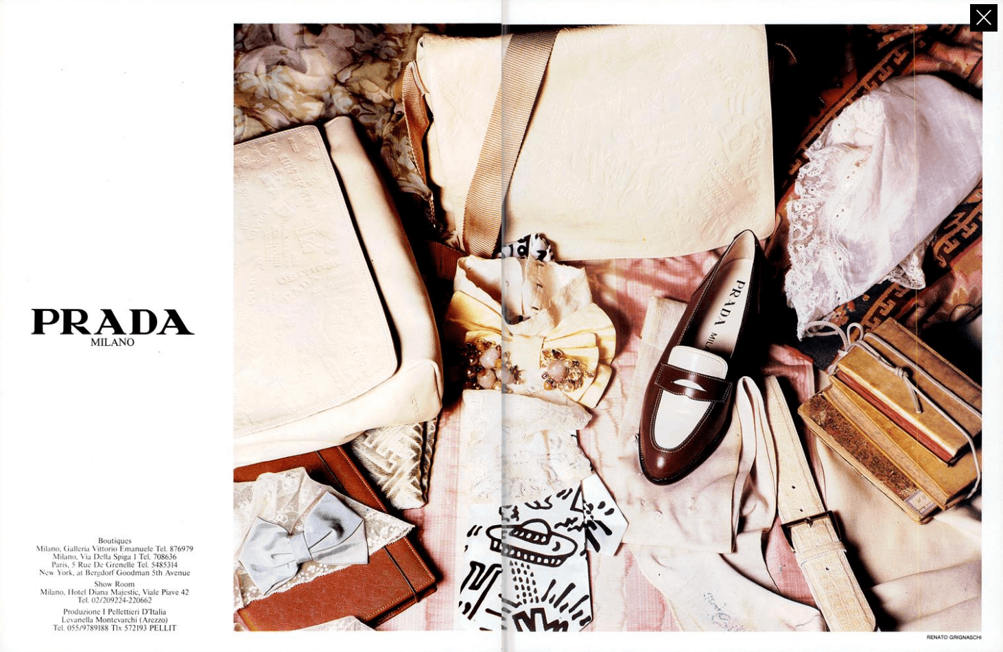 Prada S/S 1985 Prada for Bergdorf Goodman S/S 1984 Patent Leather Size ONE SIZE - 7 Thumbnail
