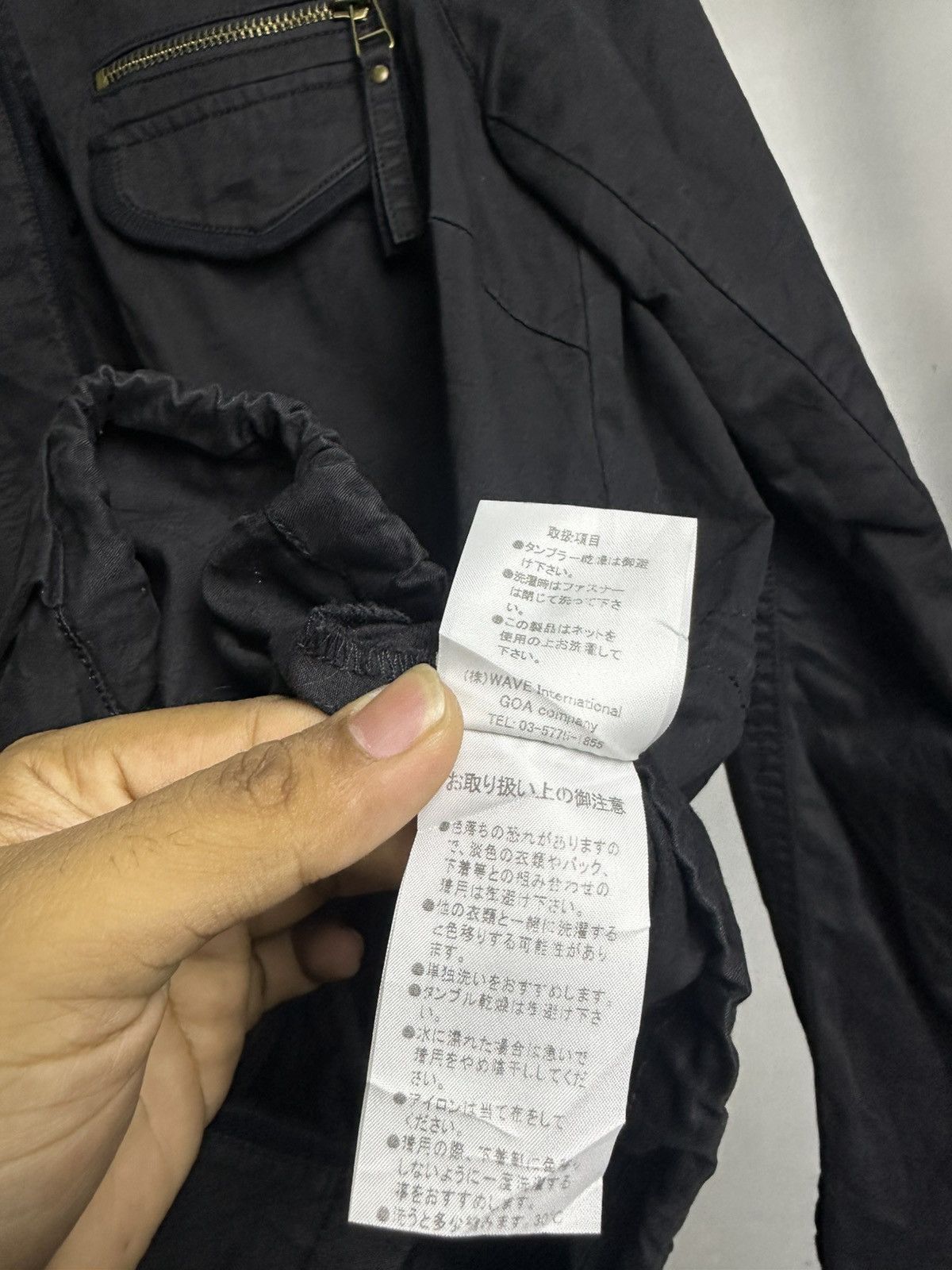 GOA GOA Grunge Military Black Field Multiple Pocket Jacket Y2k Size US M / EU 48-50 / 2 - 8 Thumbnail