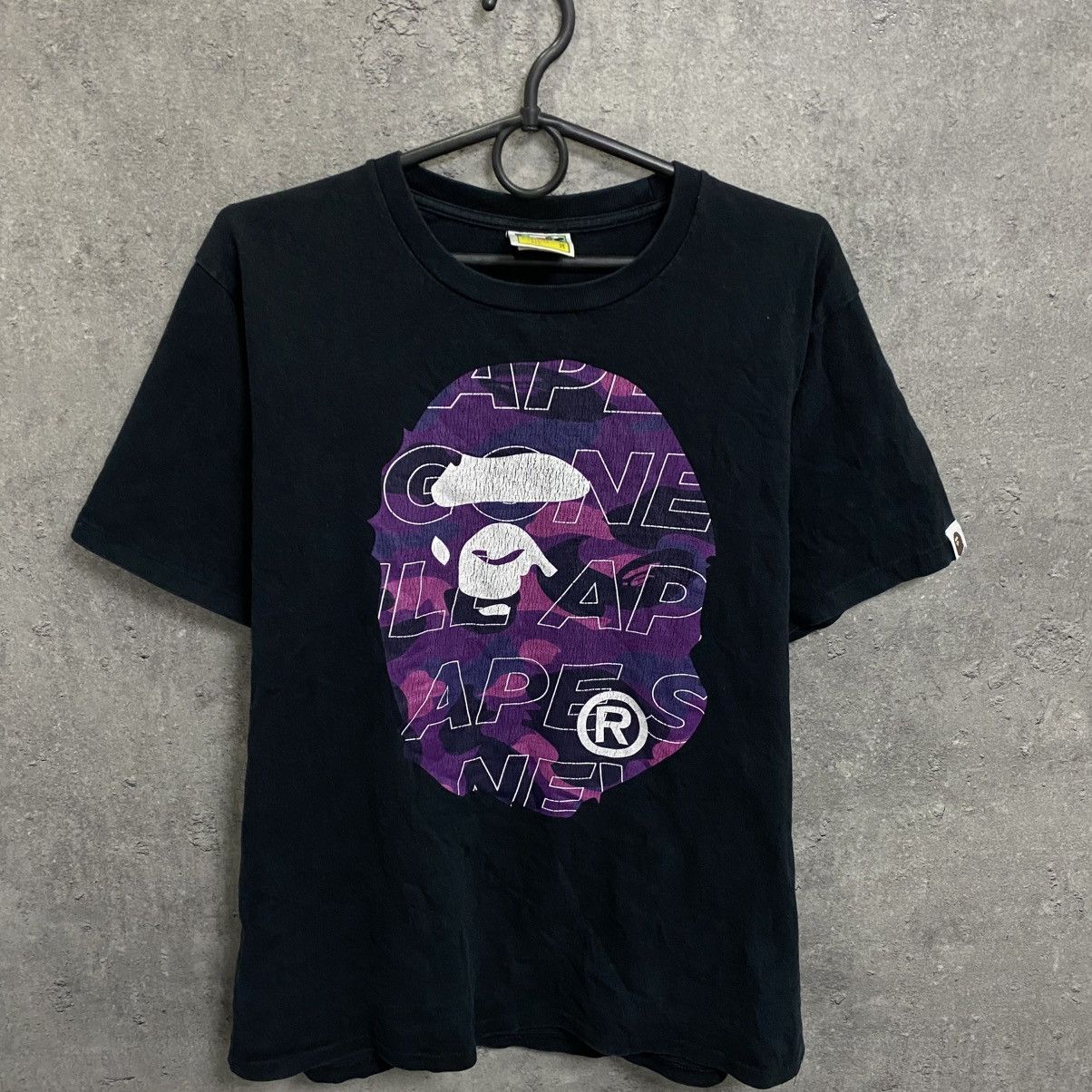Bape A Bathing Ape Bape T-shirt Big Head Tee Big Logo Size US M / EU 48-50 / 2 - 5 Thumbnail