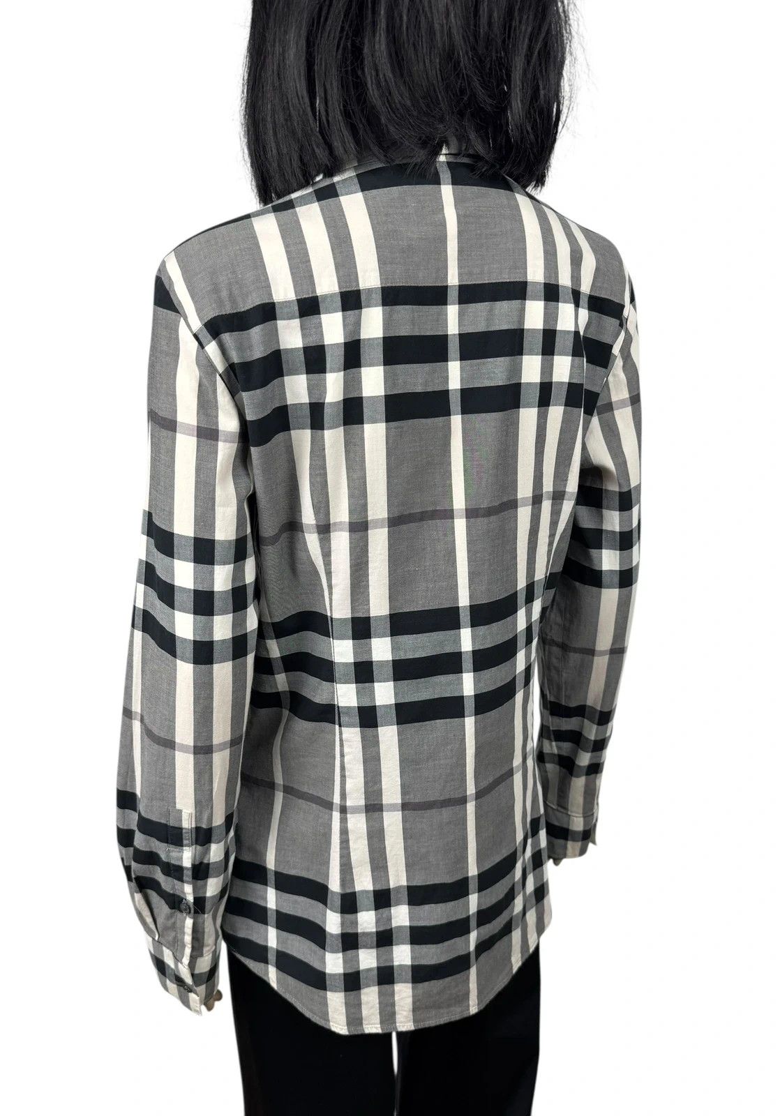 Burberry Burberry London Plaid Check Shirt size UK12 US10 Size M / US 6-8 / IT 42-44 - 7 Thumbnail
