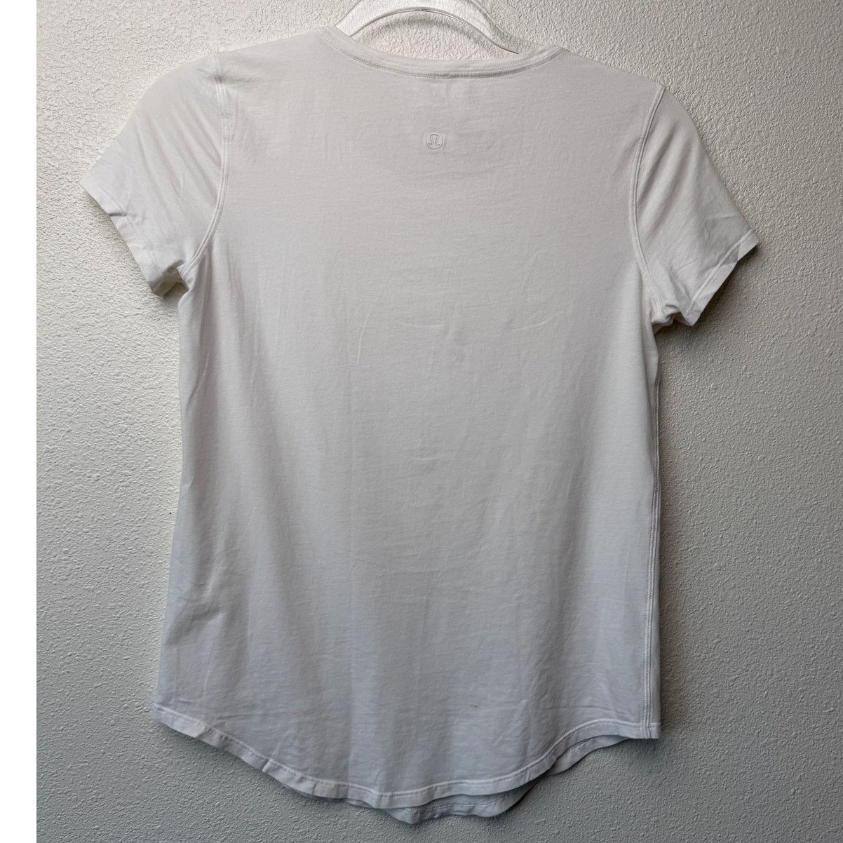 Paige PAIGE Haven White Pima Cotton Crewneck Tee Womens S Size S / US 4 / IT 40 - 3 Thumbnail