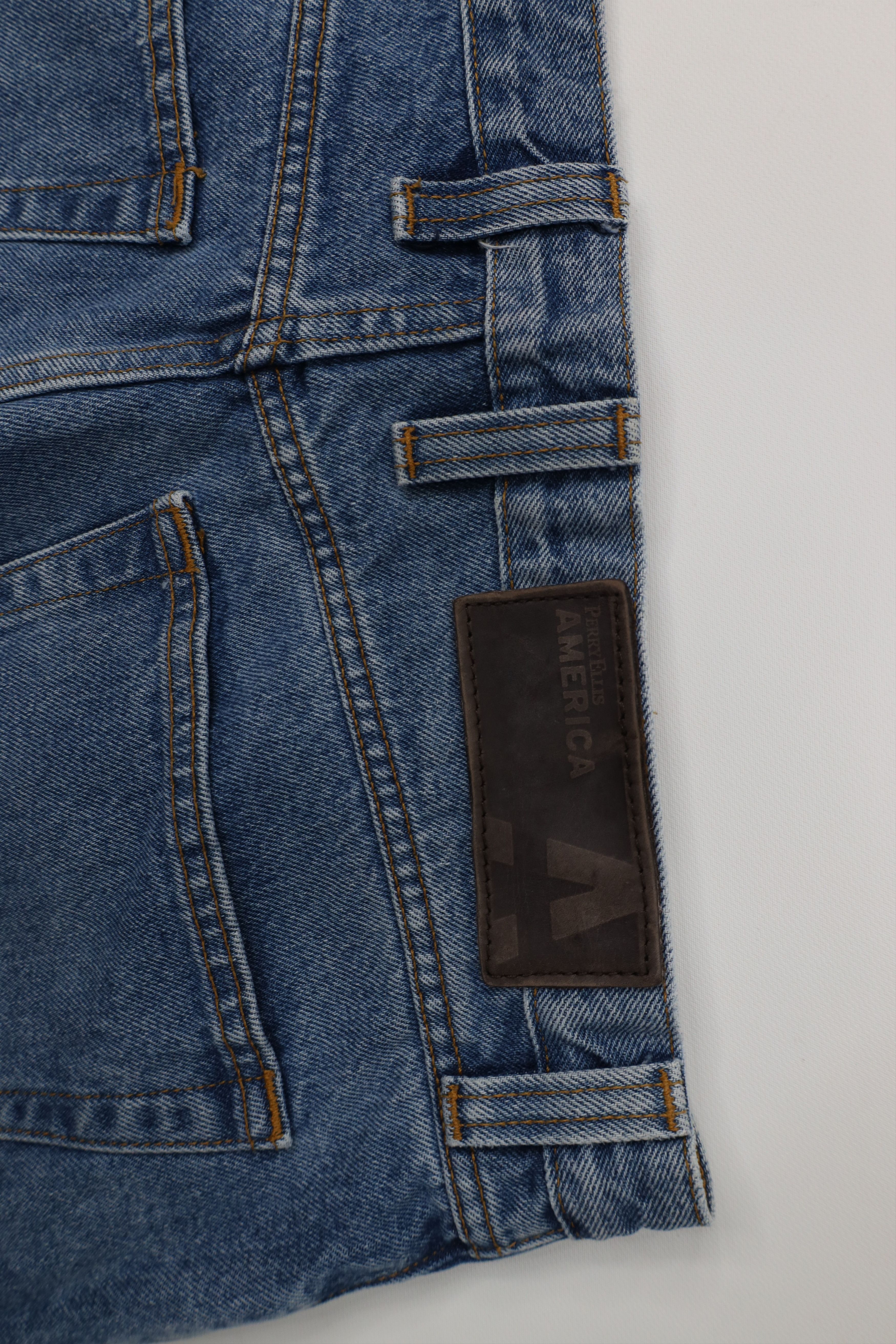 Vintage Vintage 90s Streetwear Wide Leg Denim Jeans Blue Cotton Size US 36 / EU 52 - 14 Thumbnail