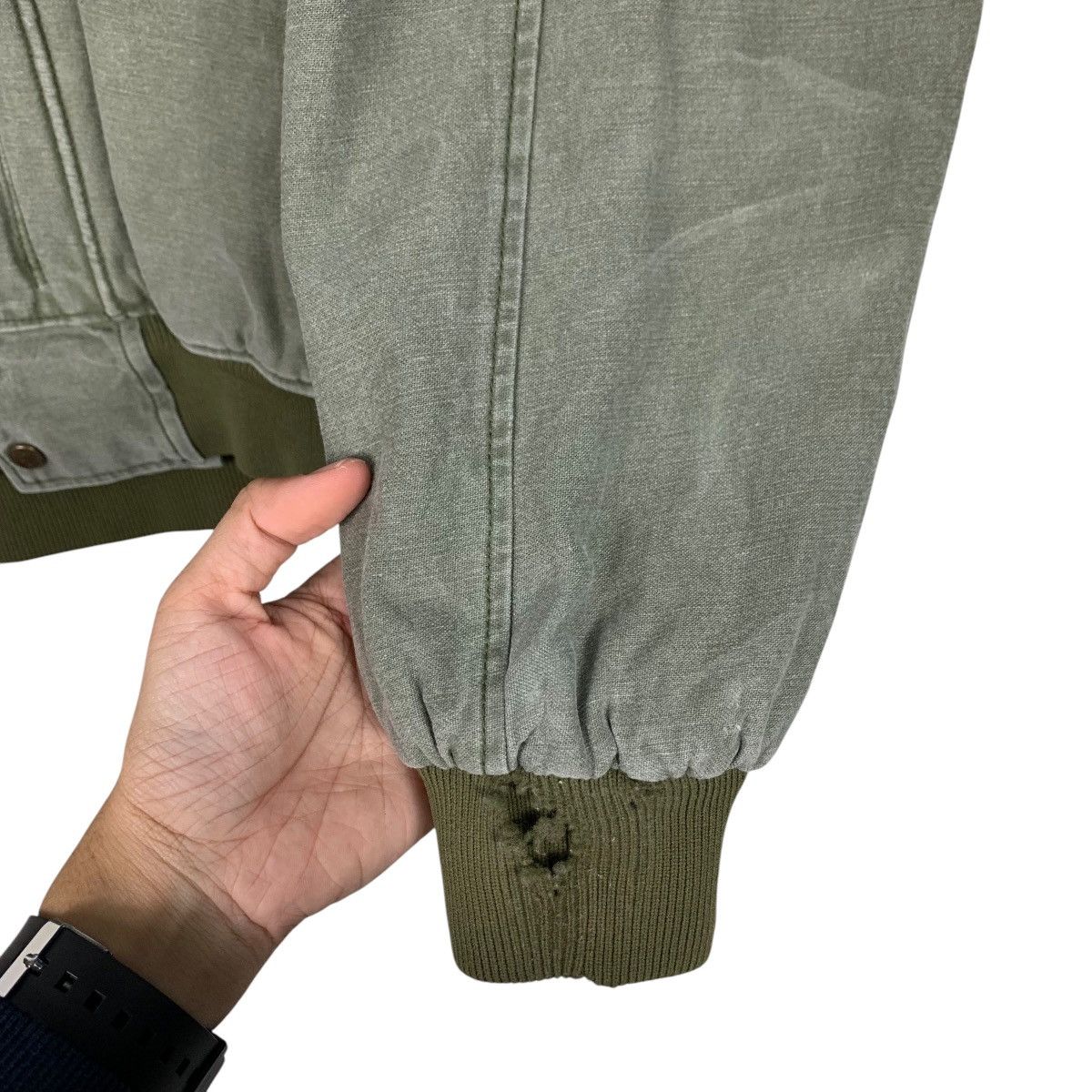 Vintage CANYON ROCK Working Bomber Chore Jacket #1822-C22 Size US M / EU 48-50 / 2 - 13 Thumbnail