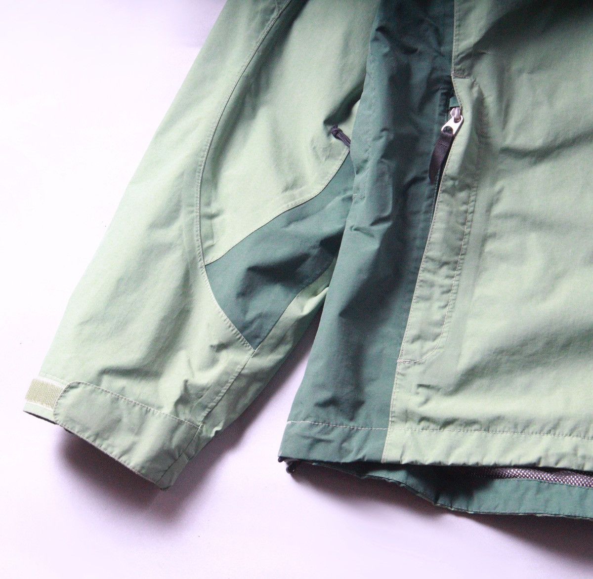 The North Face The North Face Vintage Hyvent Ski Raincoat Green Jacket L Size US L / EU 52-54 / 3 - 3 Thumbnail