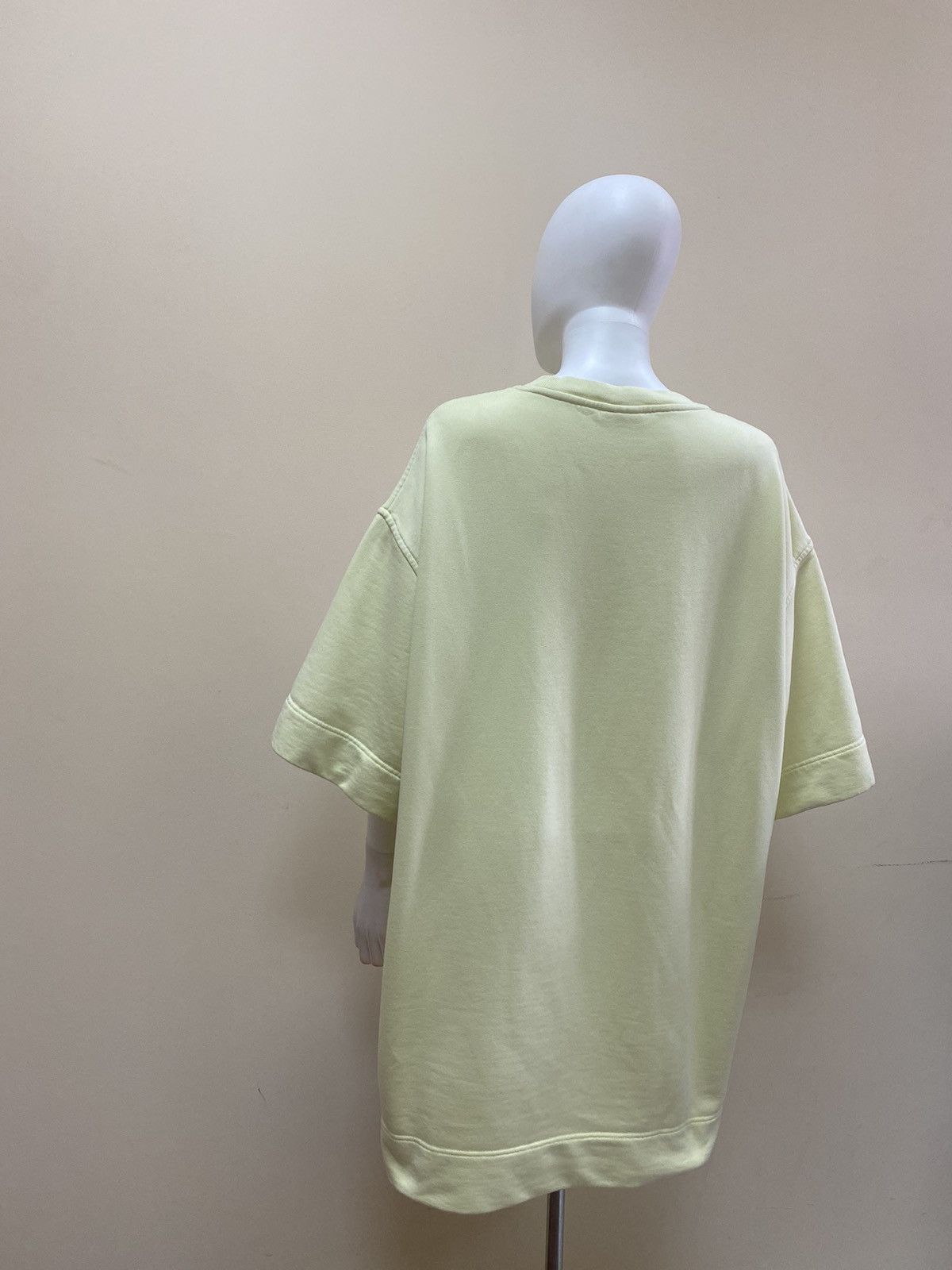 Dries Van Noten Dries Van Noten Womens Yellow Oversized Sweatshirt Size M Size M / US 6-8 / IT 42-44 - 10 Thumbnail