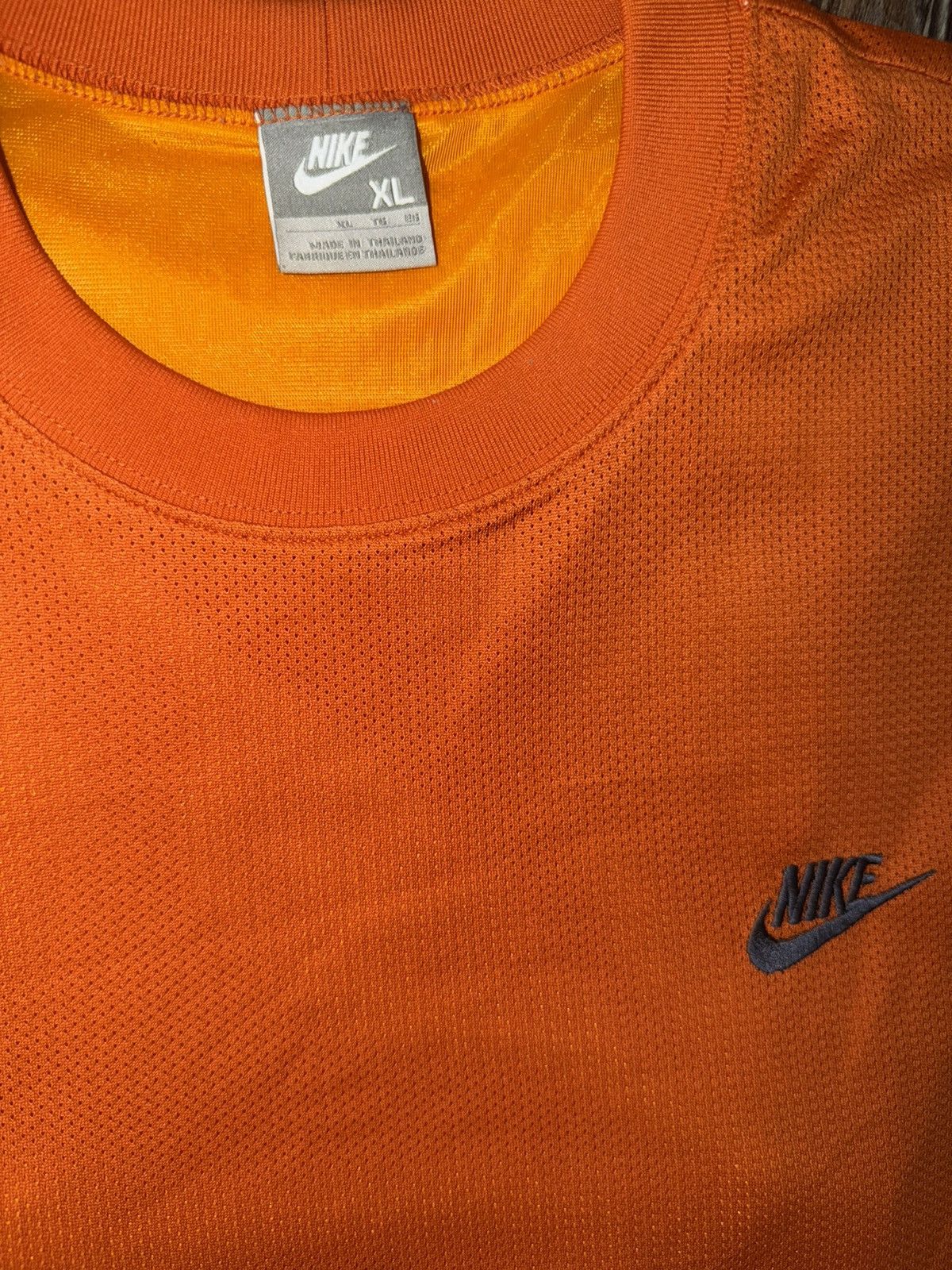 Nike Vintage Nike sportswear grey tag era mesh short orange XL Size US XL / EU 56 / 4 - 4 Thumbnail