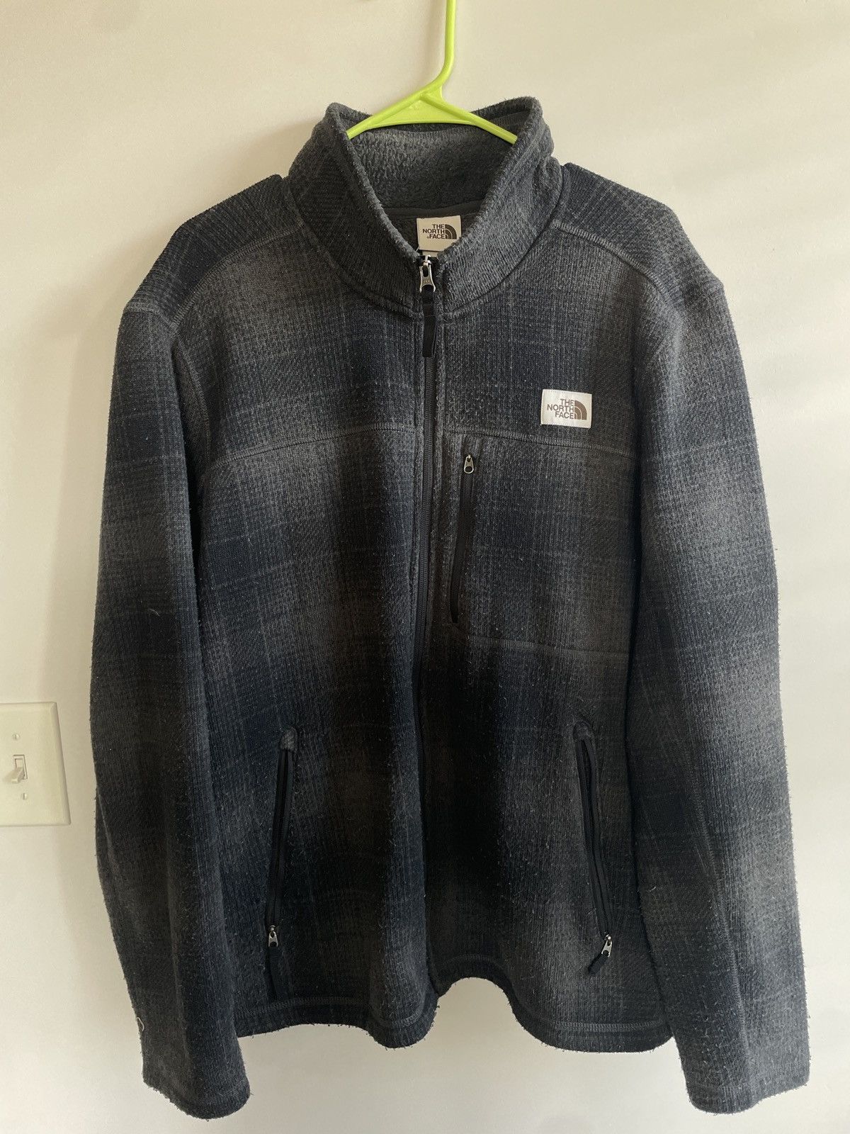 The North Face The North Face black/grey Flannel Zip-Up Jacket Size US XL / EU 56 / 4 - 1 Thumbnail