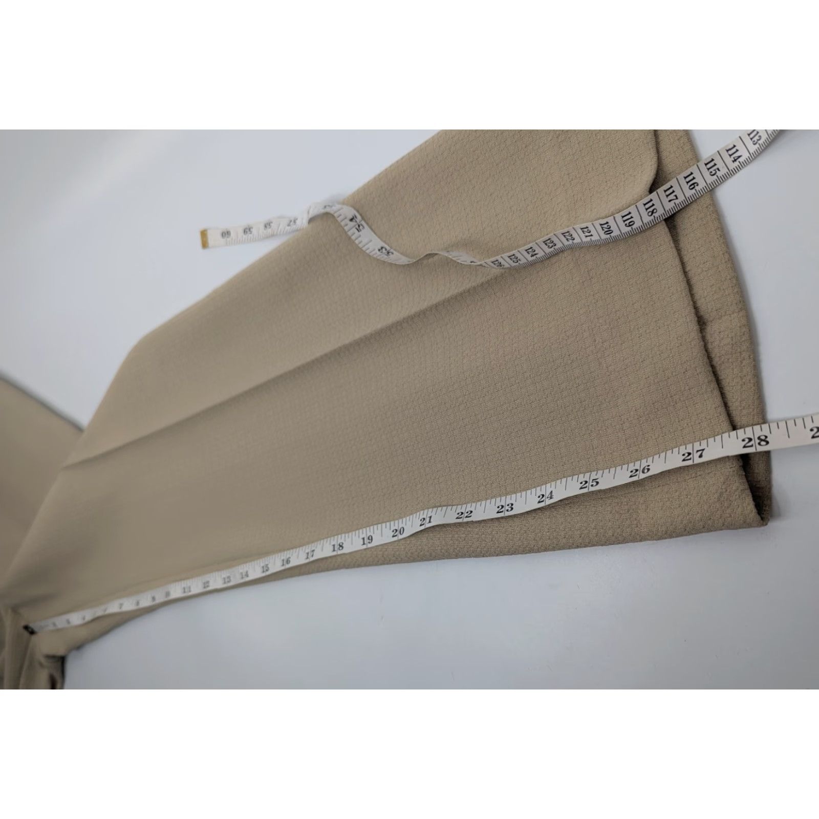 Vintage Vintage Days Slack Beige 1970s Mens Slacks Pants Talon Zipper 27x28 Beige Mens Vintage Pants 27x28 1970s Disco Look Size US 27 - 6 Thumbnail