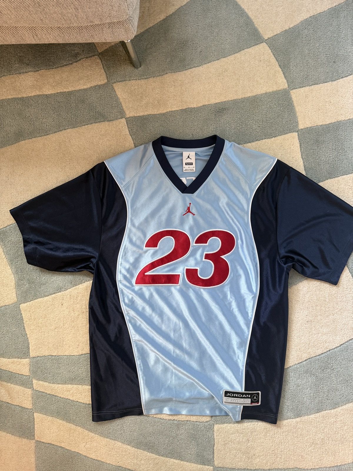 Supreme Supreme Faux Croc Football Jersey | Grailed