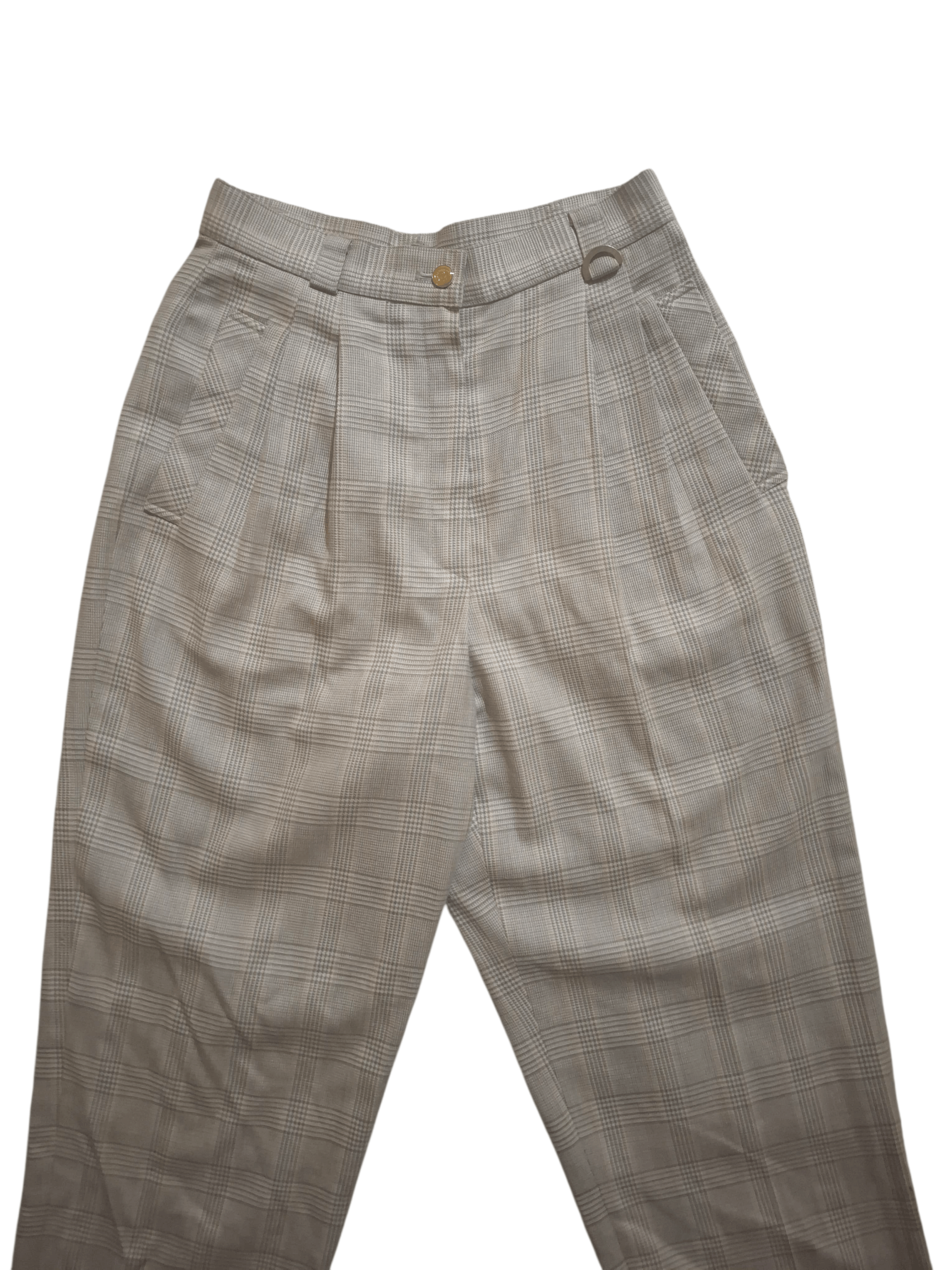 Dior Vintage 1993 Christian Dior Sports Plaid Trousers Size 25" / US 0 / IT 36 - 3 Thumbnail