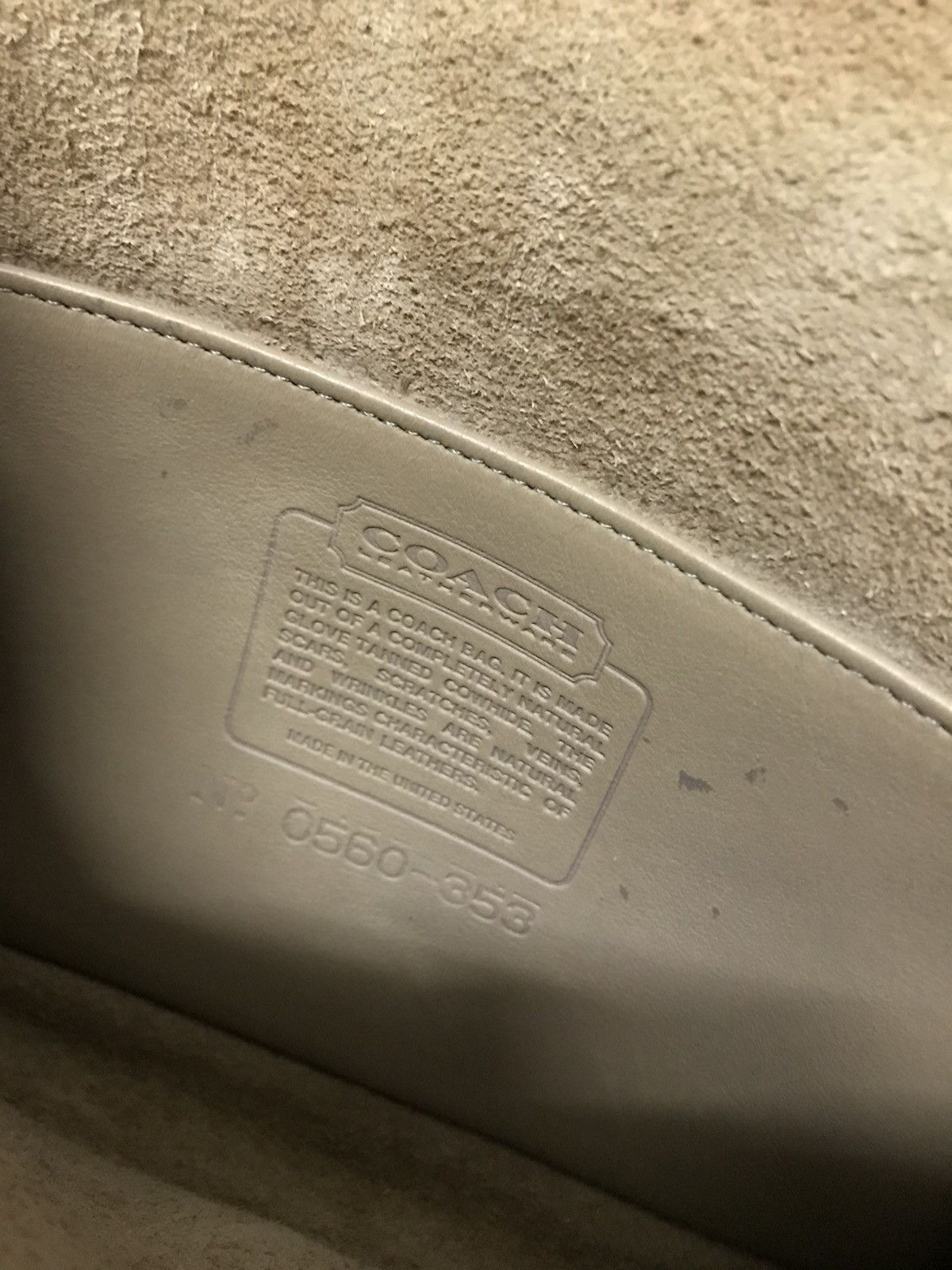 Coach Vintage Leather Coach Shoulder Size ONE SIZE - 11 Thumbnail
