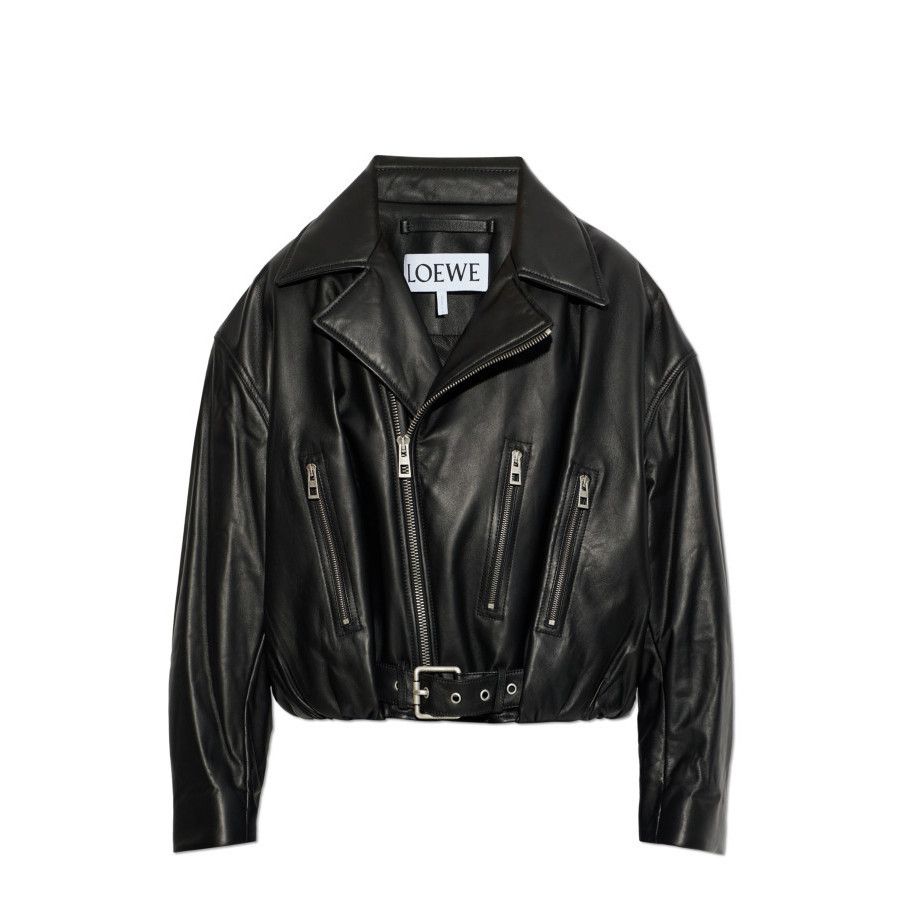 Loewe LOEWE Black Leather Insulated Jacket New & Authentic (Women' Size XS / US 0-2 / IT 36-38 - 1 Preview