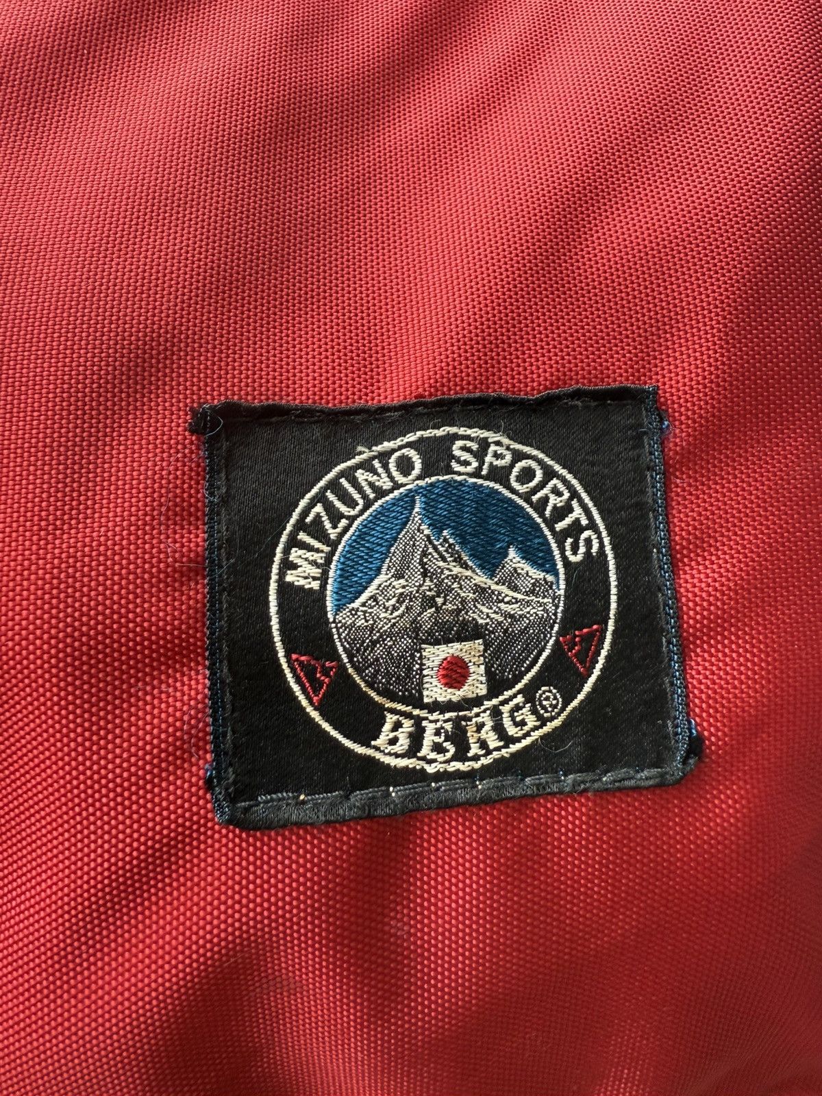 Mizuno RARE ‼️ 1970s Vintage Mizuno Red Nylon Parachute Backpack Size ONE SIZE - 5 Thumbnail