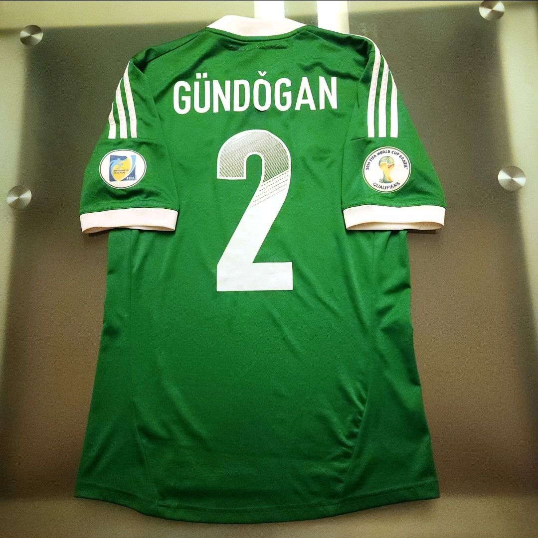 Authentic Retro Germany GUNDOGAN 2012-2013 12/13 Away Jersey