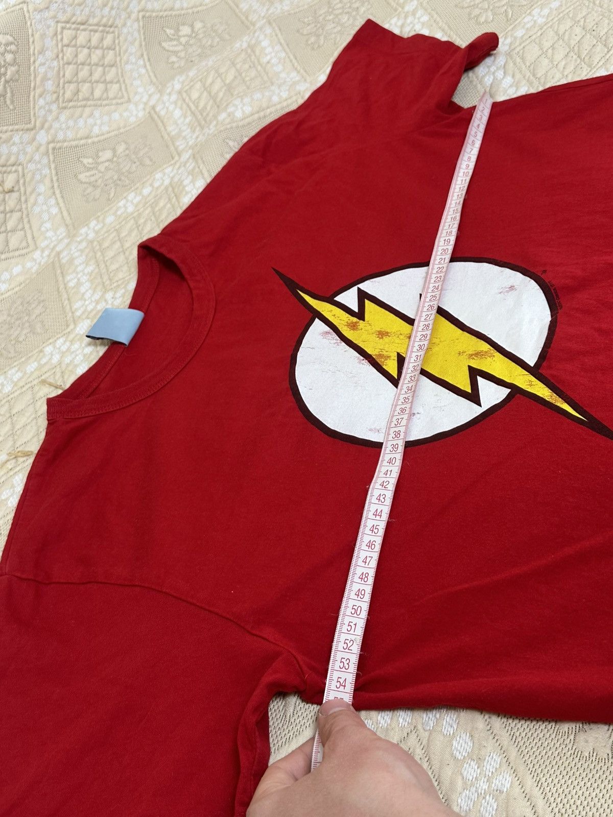 DC Comics 🔥 2000s Flash DC Comics T Shirt Vintage Movie Tee Cartoon Size US XL / EU 56 / 4 - 7 Thumbnail