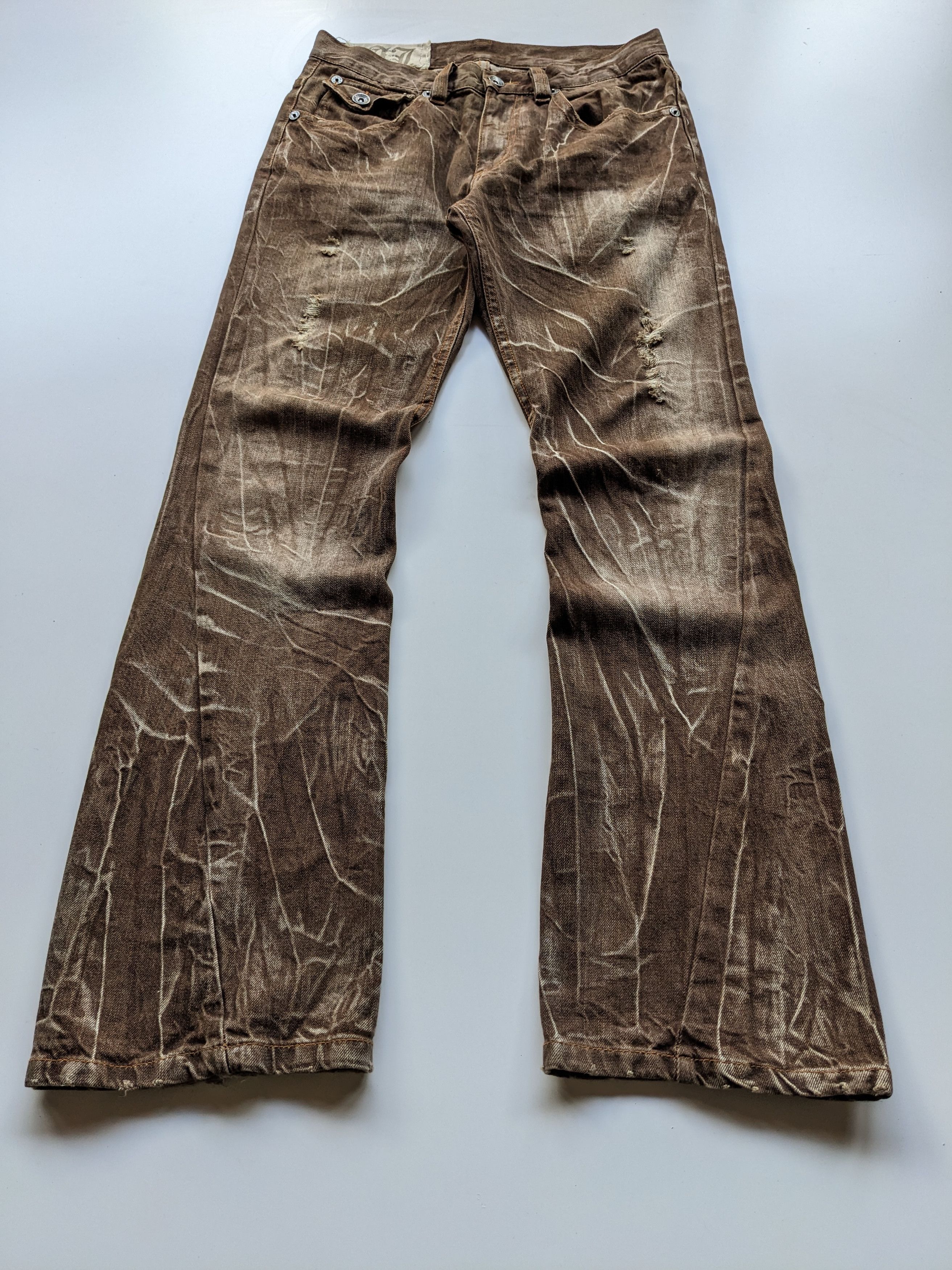 Jean × Le Grande Bleu (L.G.B.) Antful Jeans like L.G.B flare clawmark jean Size US 31 - 1 Thumbnail