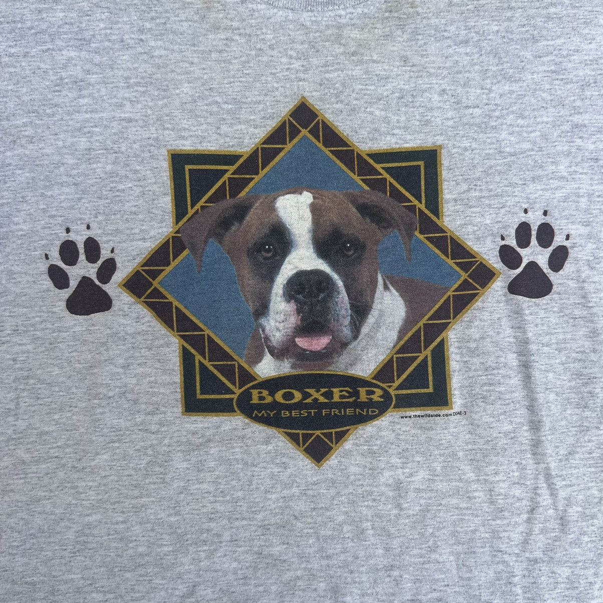 Vintage Vintage 90s 1990 Puppy Dog Mallard Art Single Stitch T Shirt Size US M / EU 48-50 / 2 - 5 Thumbnail