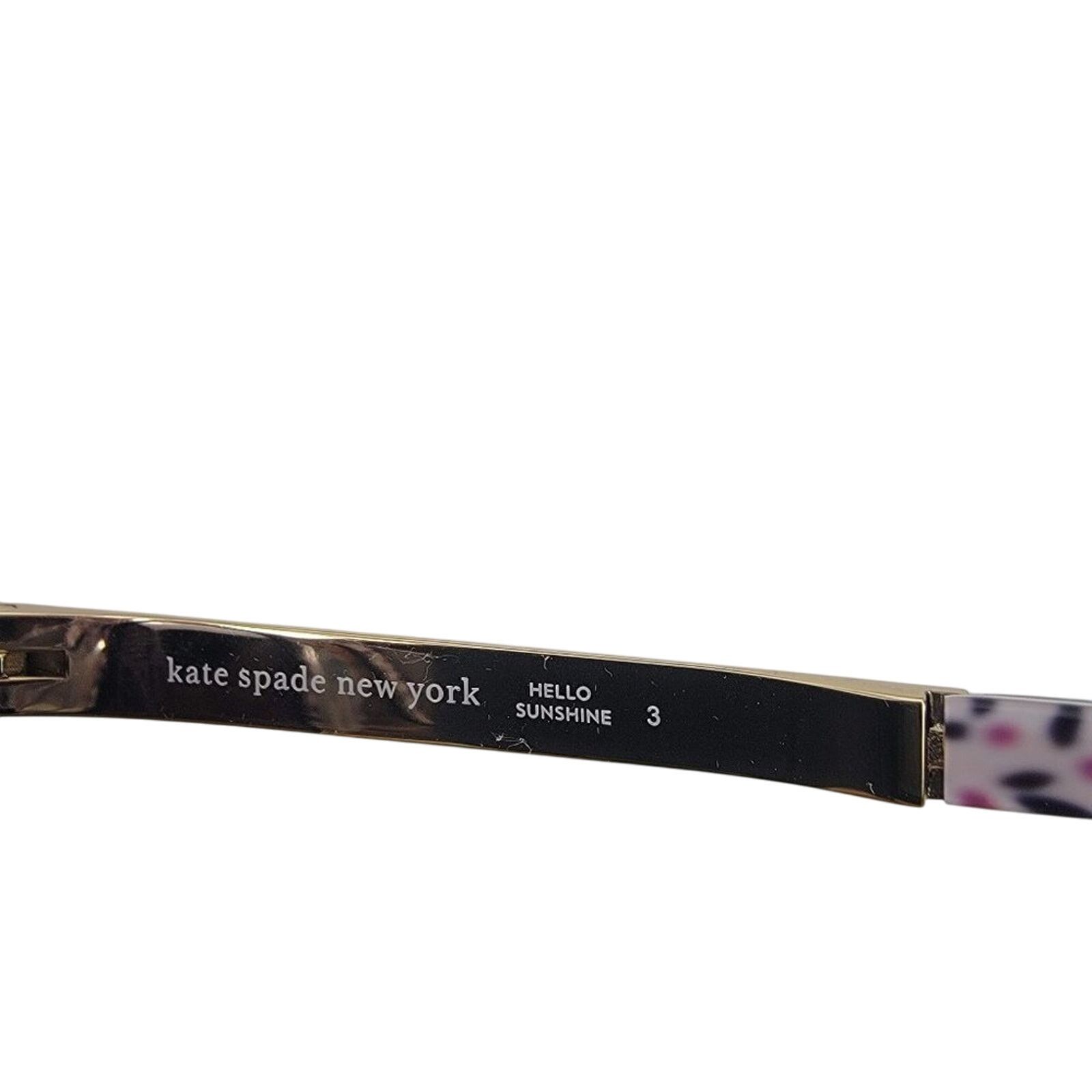 Kate Spade NEW Kate Spade Mckenzee Sunglasses Square Black Size 57,17 Size ONE SIZE - 8 Thumbnail