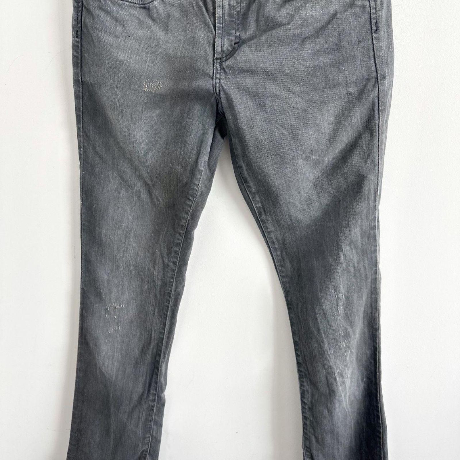 Just Cavalli Vintage Just Cavalli Distressed Jeans in Faded Grey - Unisex Size US 30 / EU 46 - 5 Thumbnail