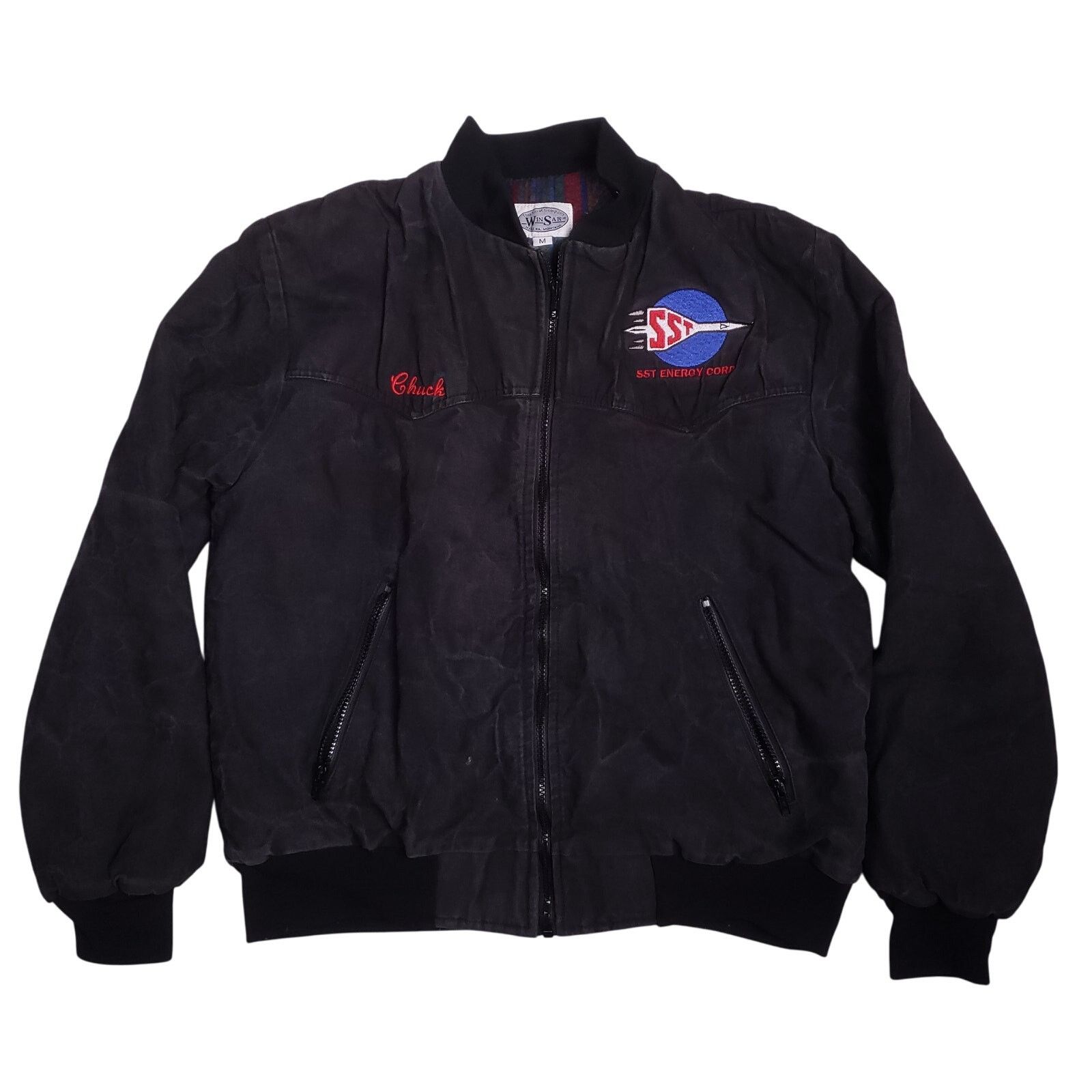 Vintage VTG 80s Winsar Inc. Mens Custom Industrial Winter Bomber Size US M / EU 48-50 / 2 - 1 Thumbnail