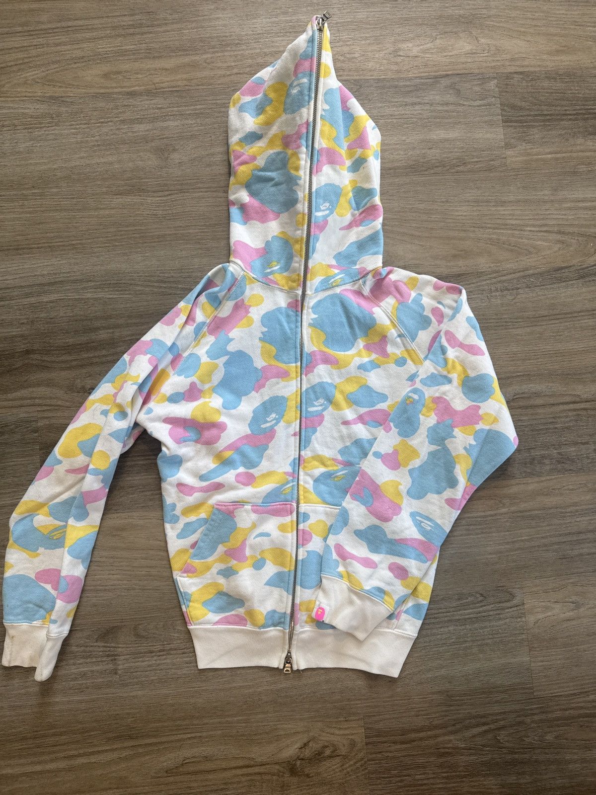 Bape Bape cotton candy full zip Size US S / EU 44-46 / 1 - 1 Thumbnail