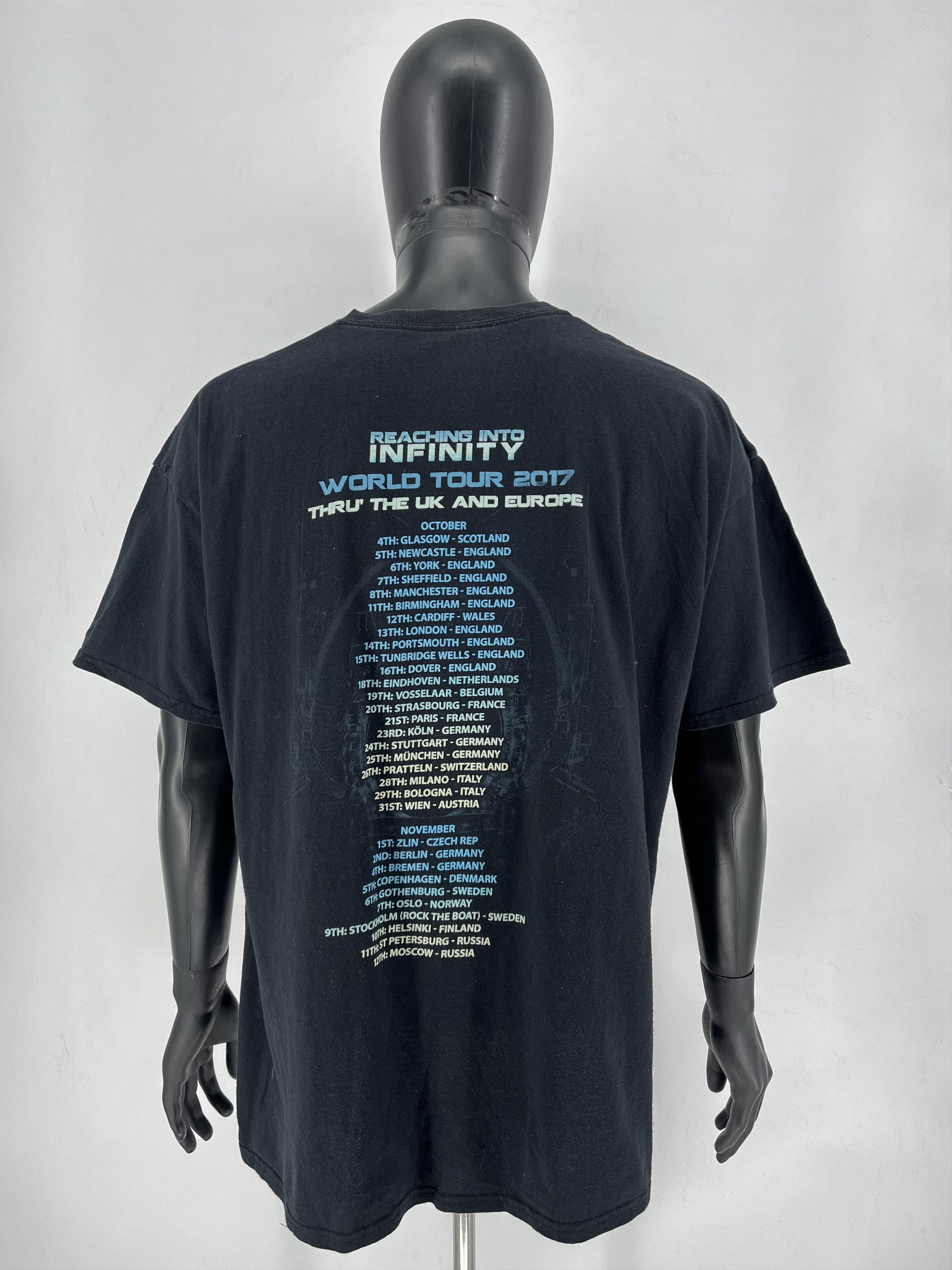 Band Tees Dragonforce Inhuman Rampage Tour Band Graphic T-Shirt Adult Size US XXL / EU 58 / 5 - 9 Thumbnail